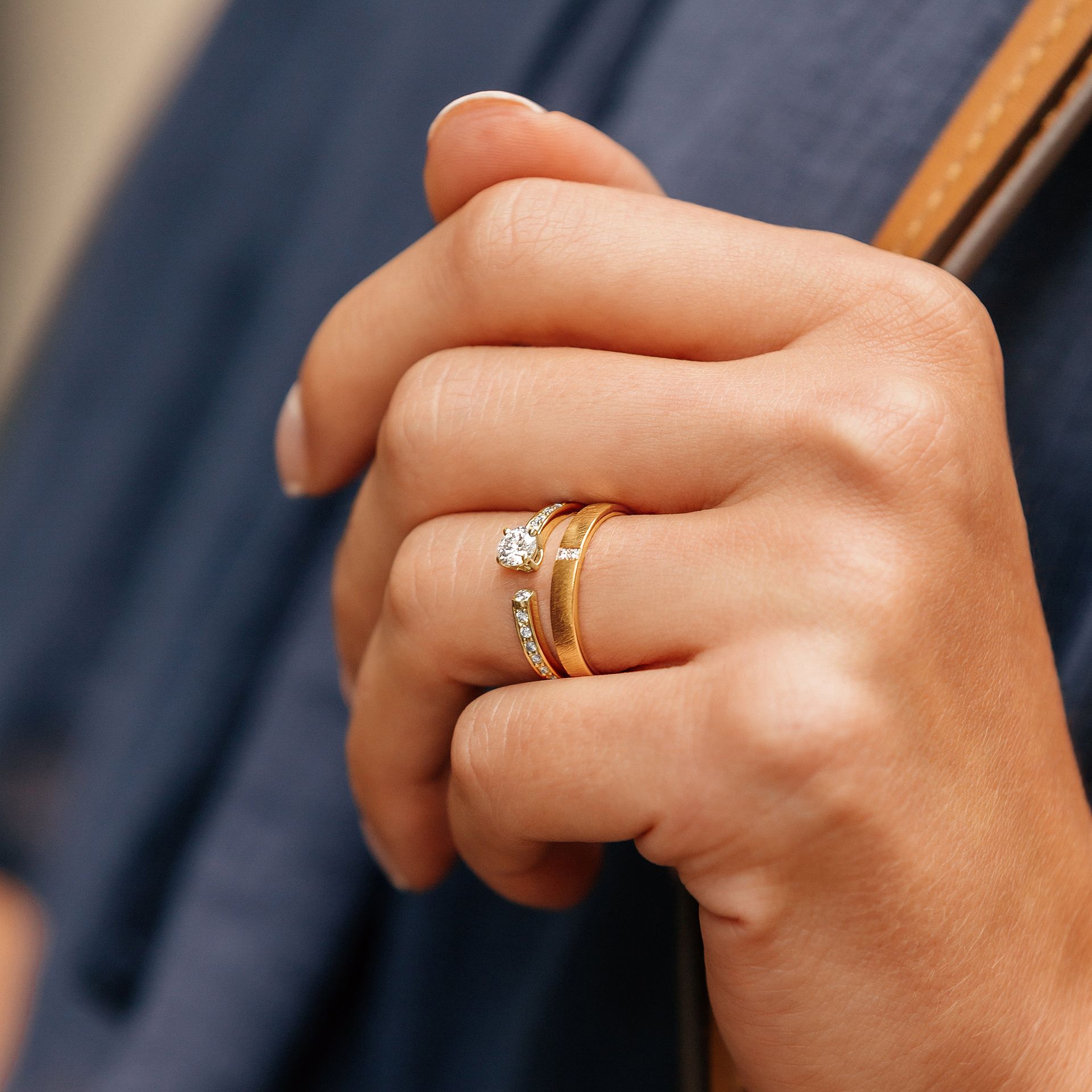 Solitaire Pavé Syracuse Diamant de Synthèse