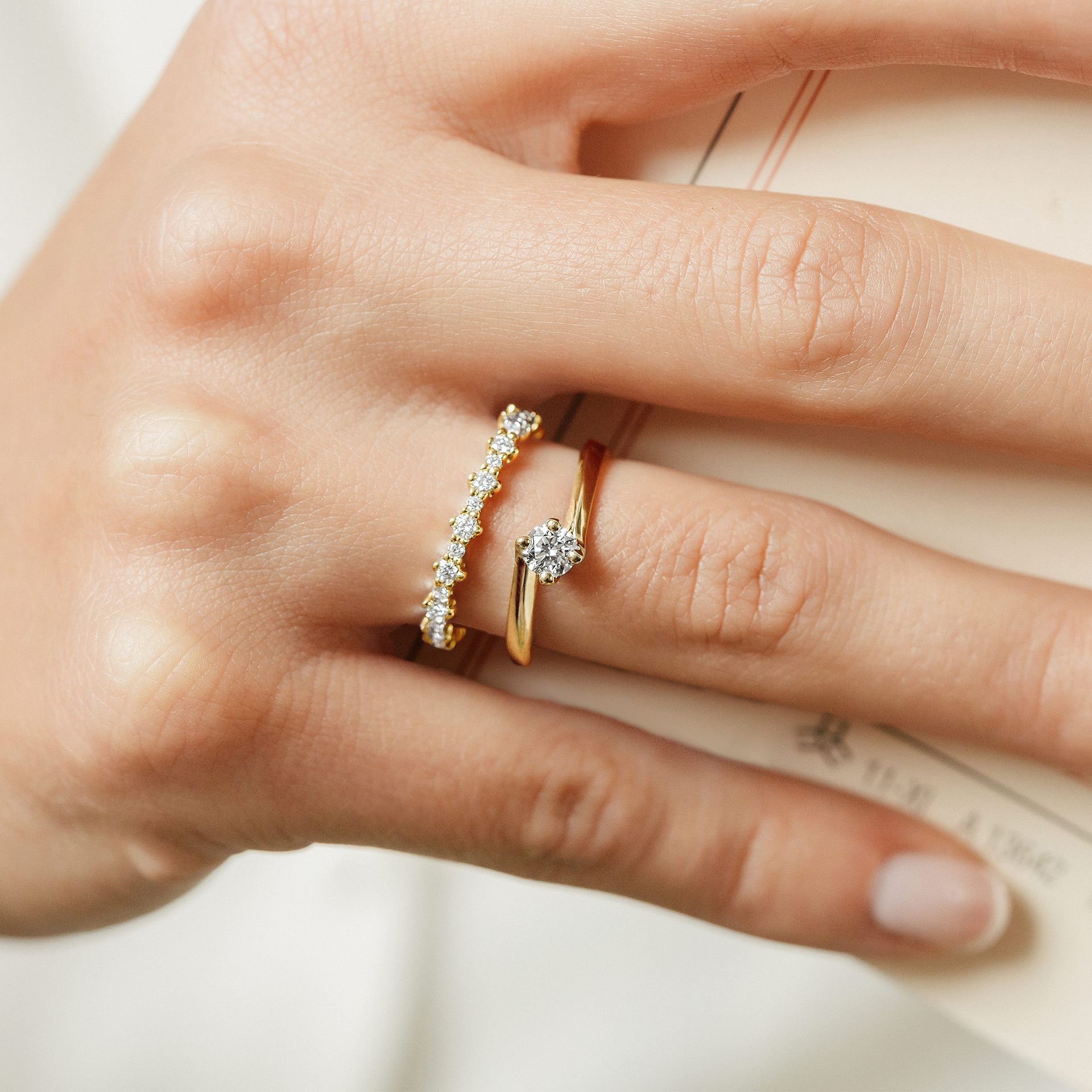 Solitaire Lina Diamant de Synthèse