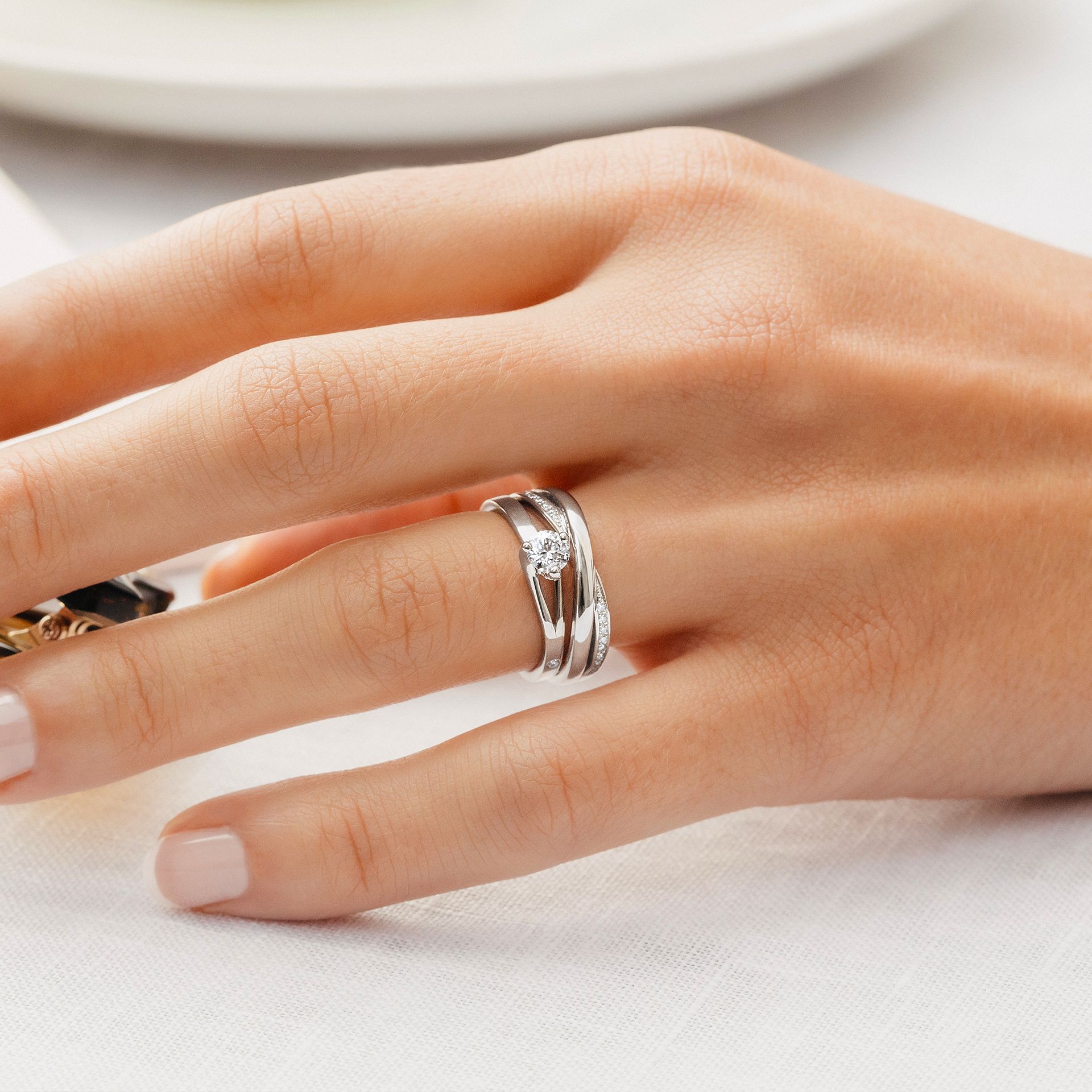 Solitaire Étoile Éclat