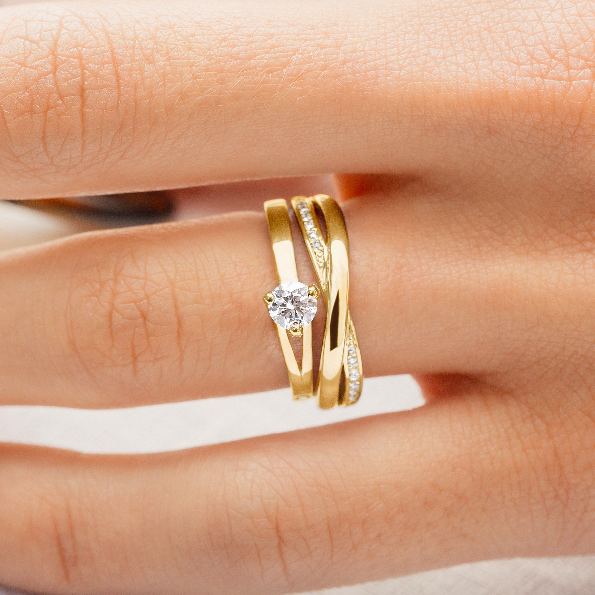 Solitaire Étoile Éclat