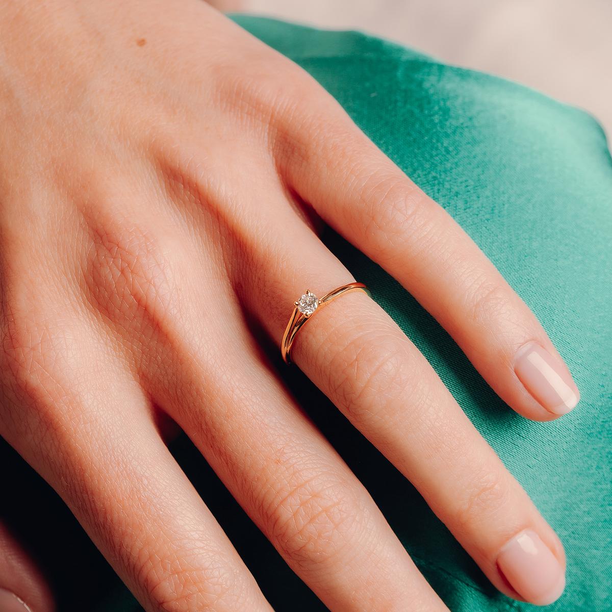 Solitaire Osaka 0.20 carat