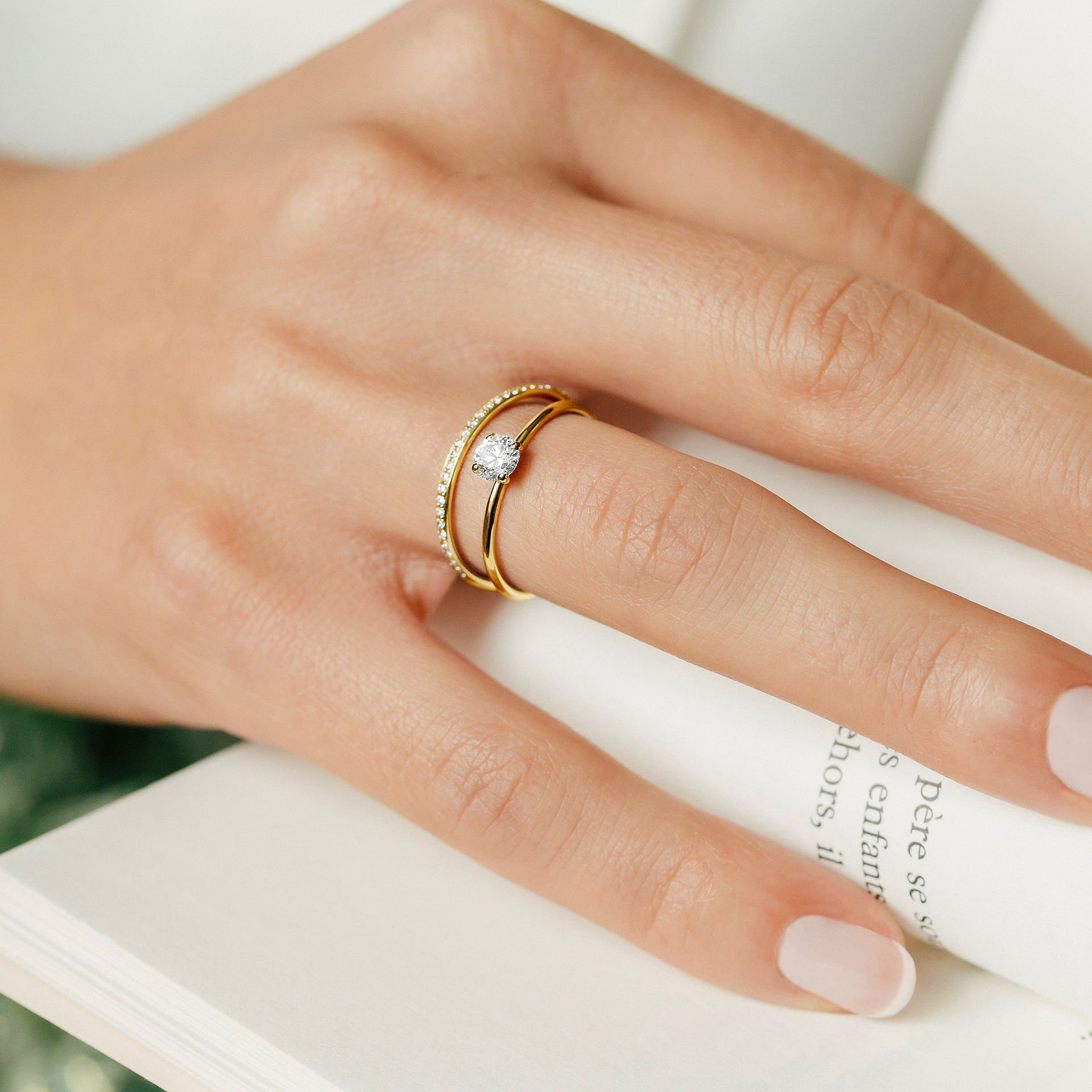 Solitaire Séléné Éclat