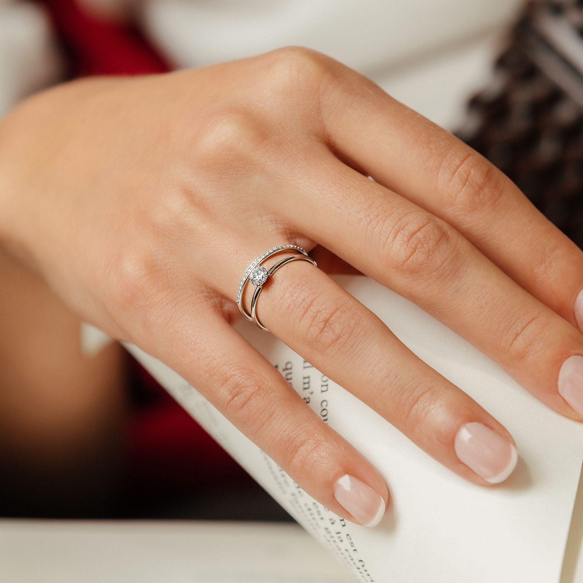 Solitaire Séléné Éclat