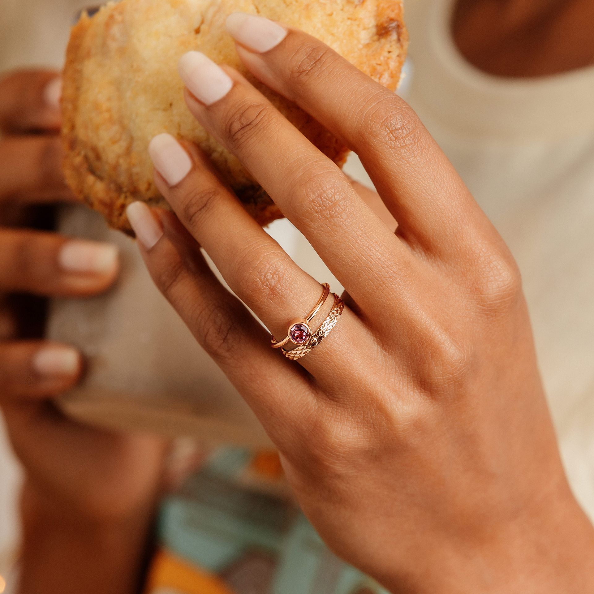 Solitaire Harmony Tourmaline 4.5 mm