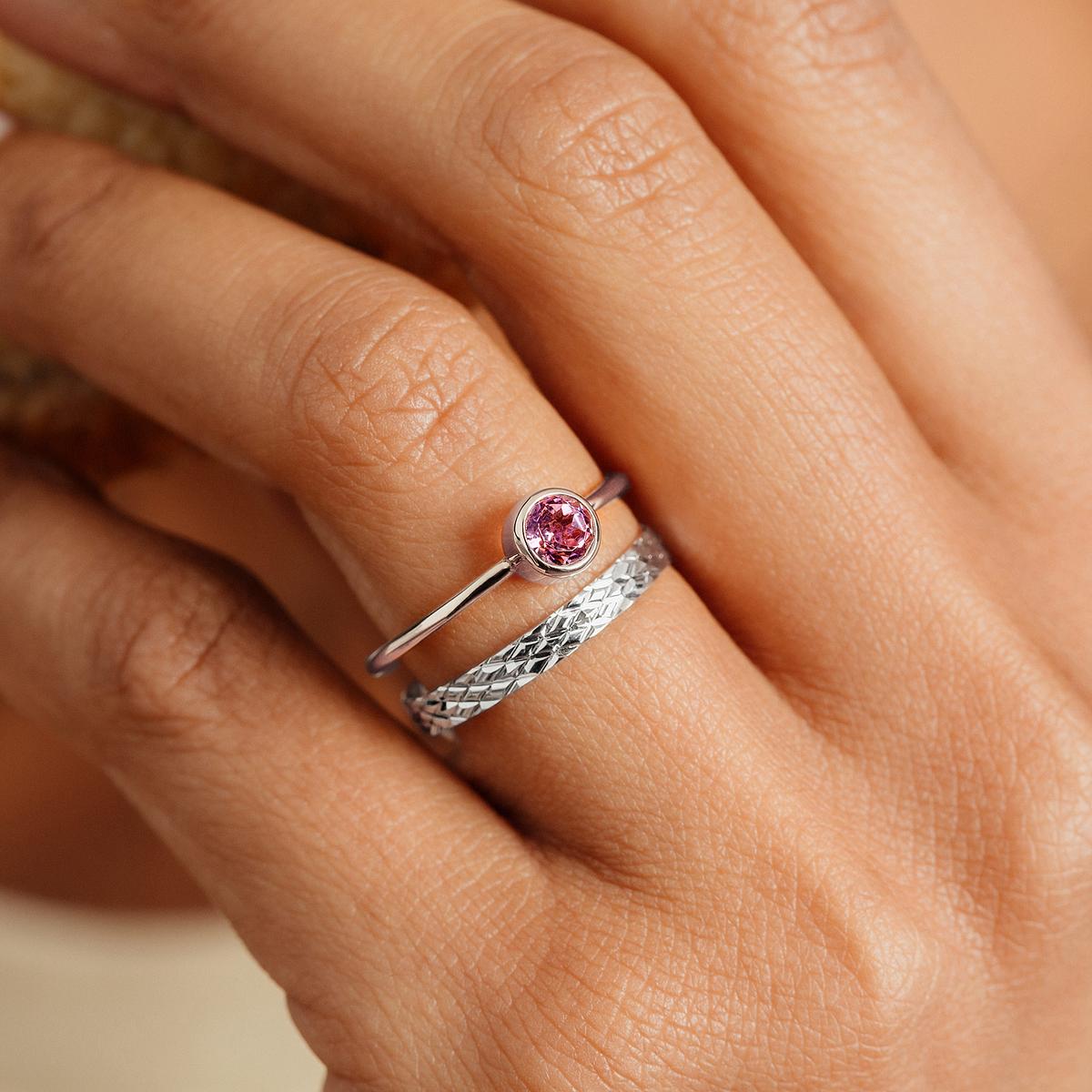 Solitaire Harmony Tourmaline 4.5 mm