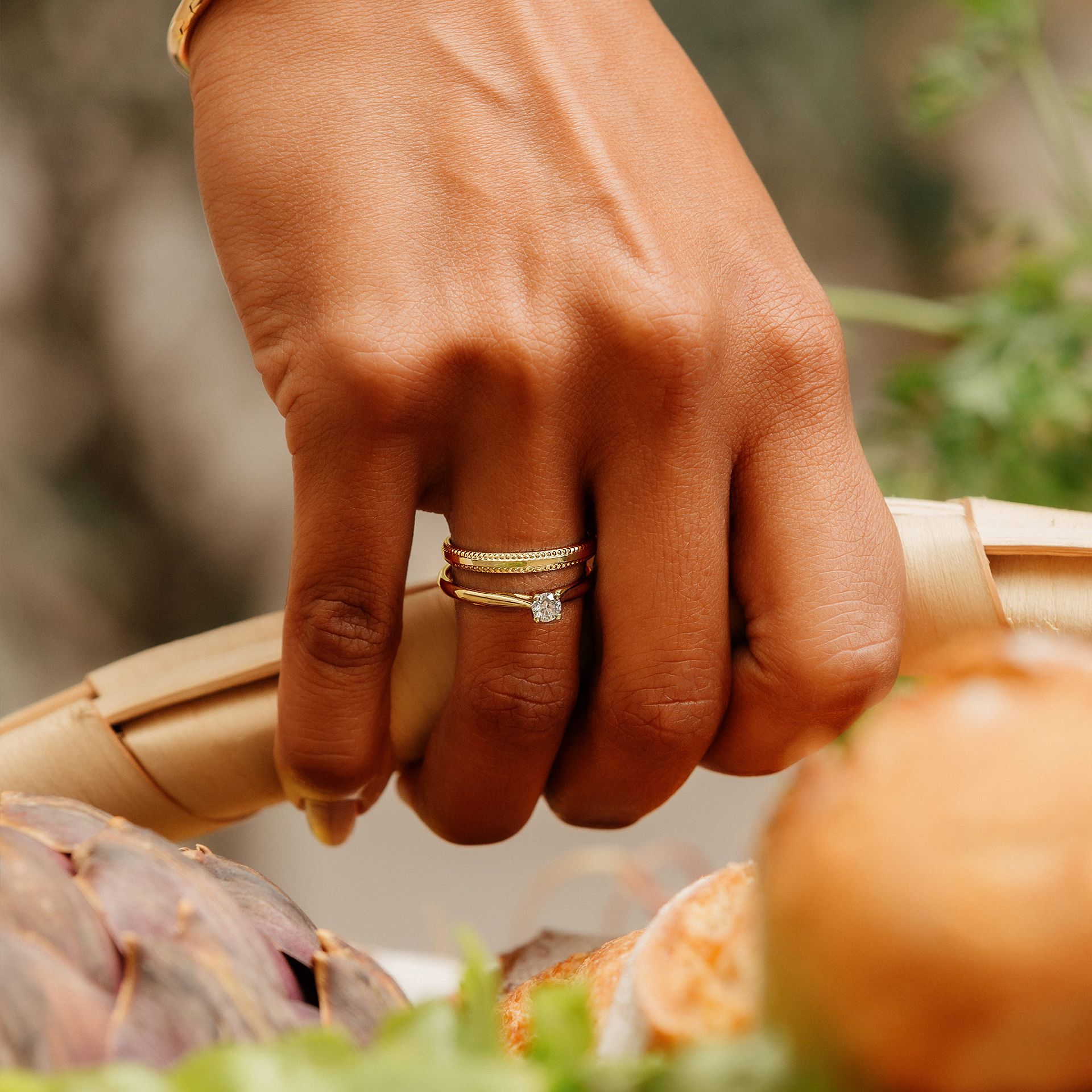 Solitaire Luna Diamant de Synthèse 0.20 carat