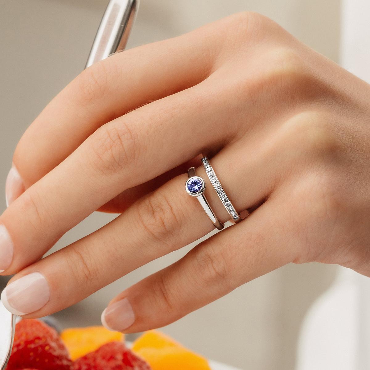 Solitaire Chloé Tanzanite