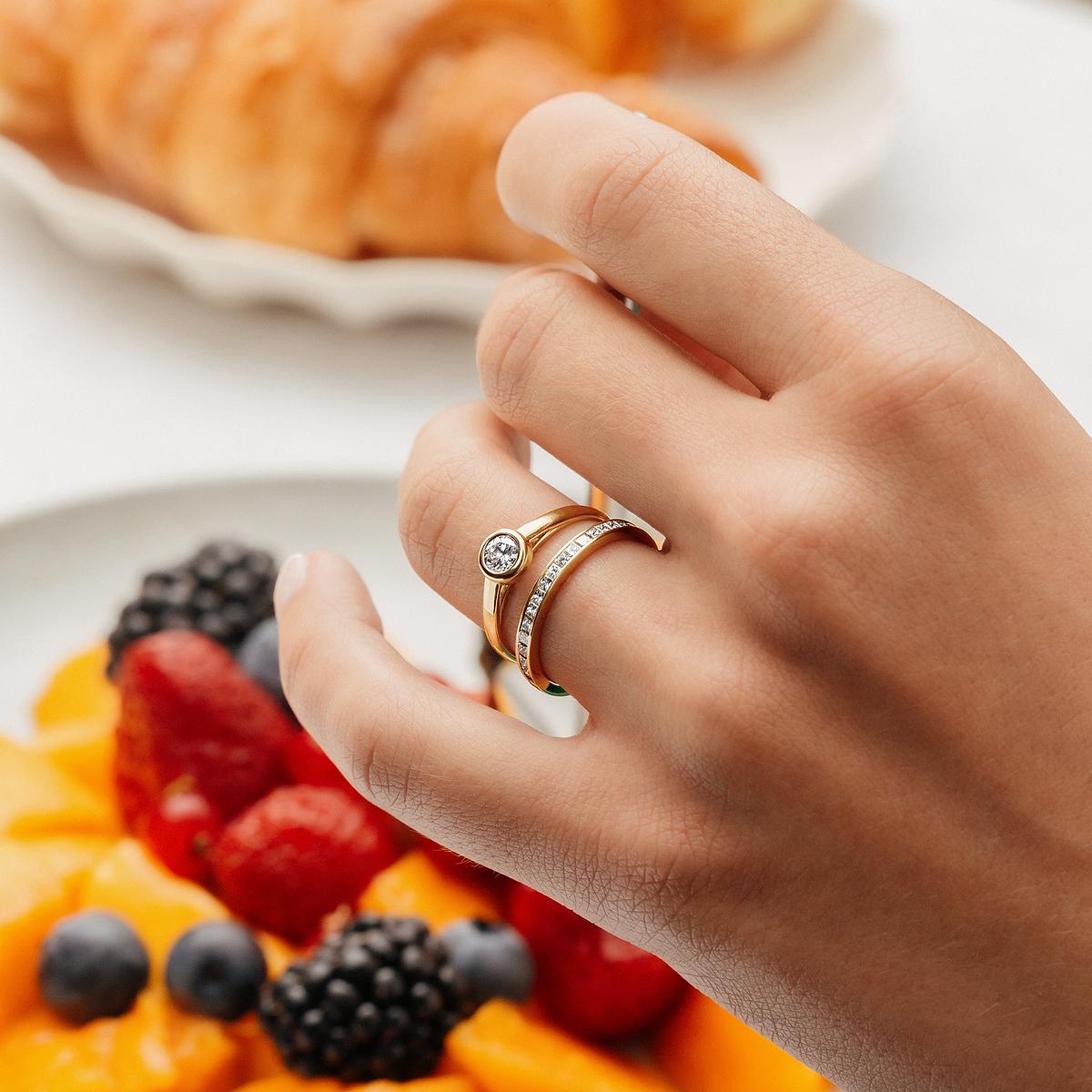 Solitaire Chloé Diamant de Synthèse