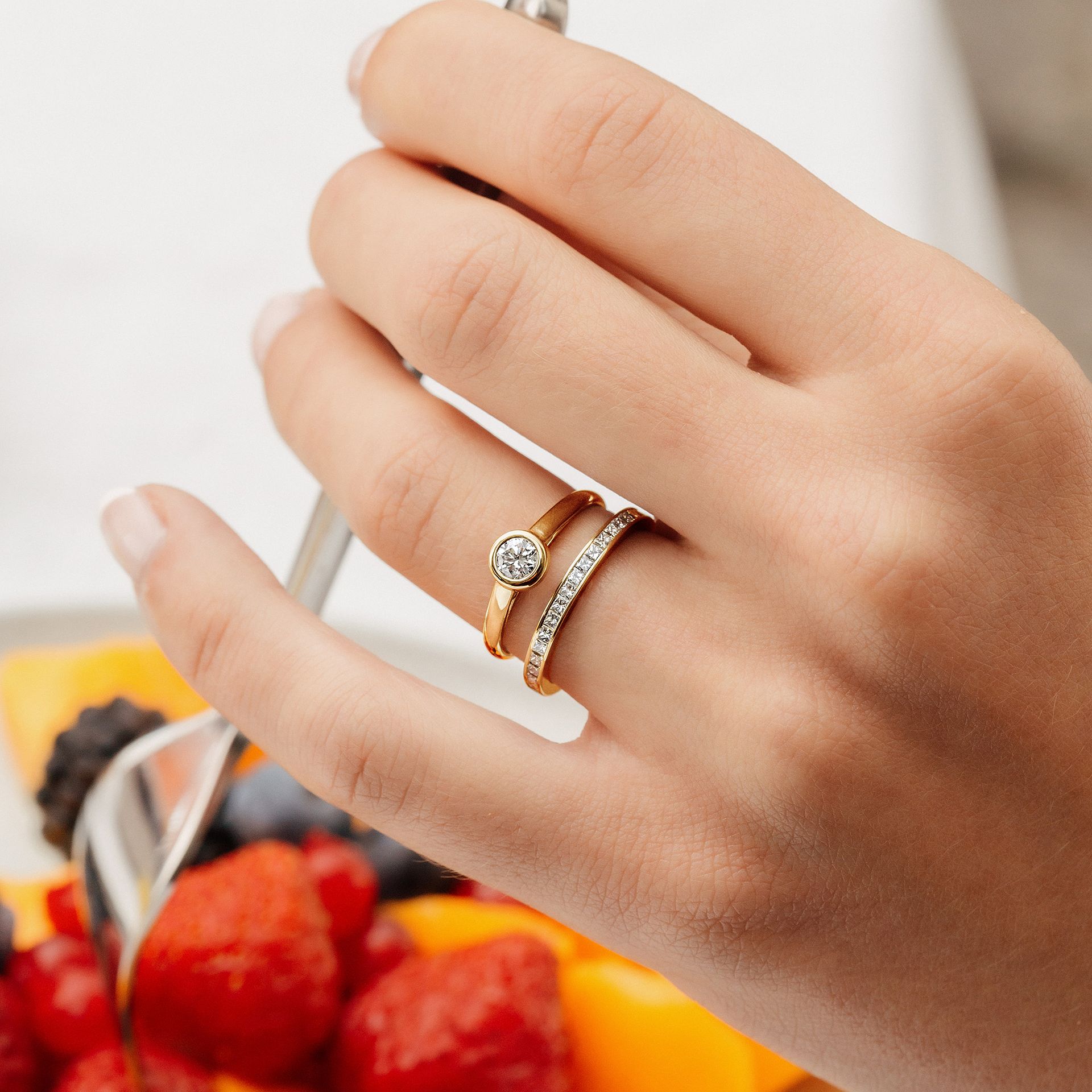 Solitaire Chloé Diamant de Synthèse