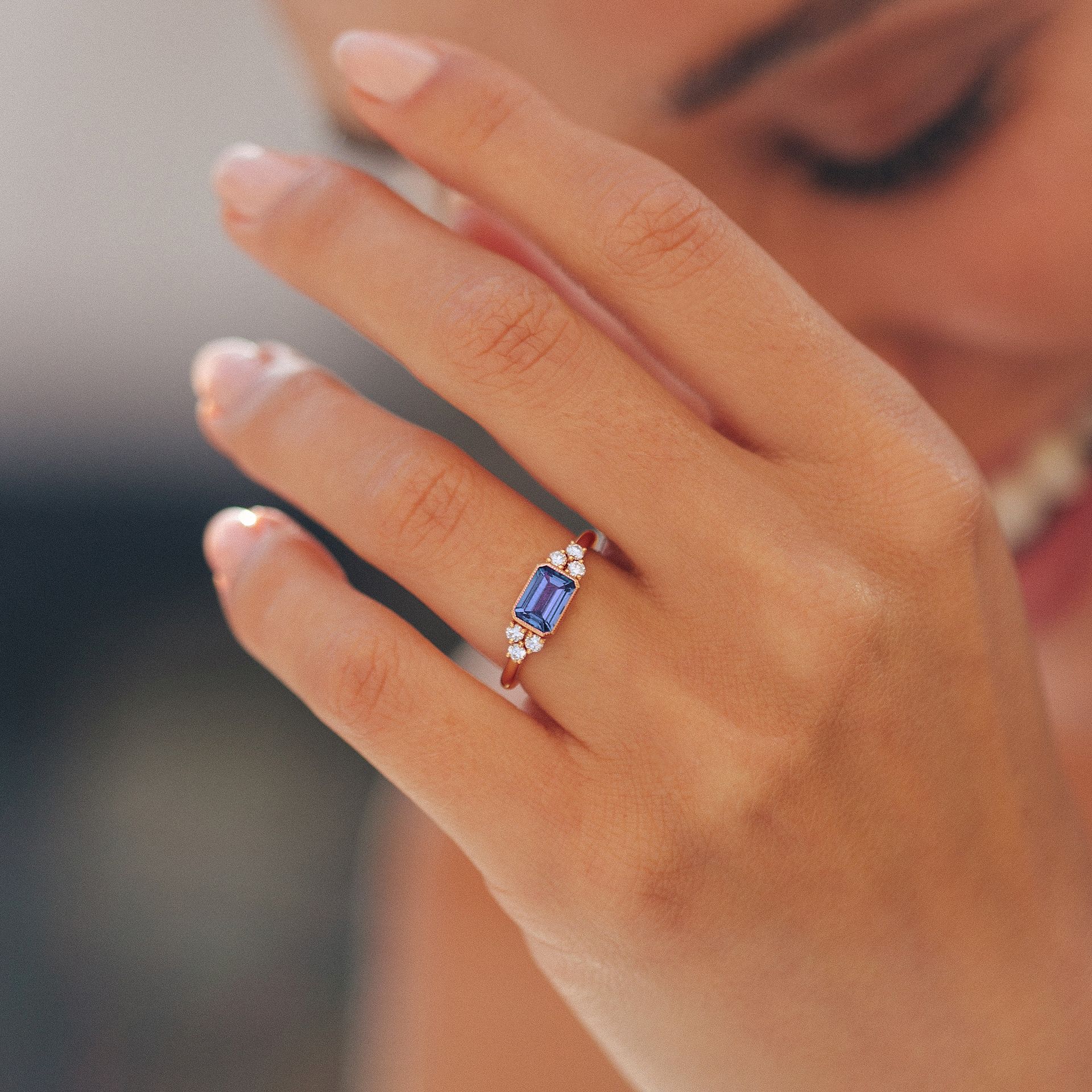 Solitaire Louise Tanzanite
