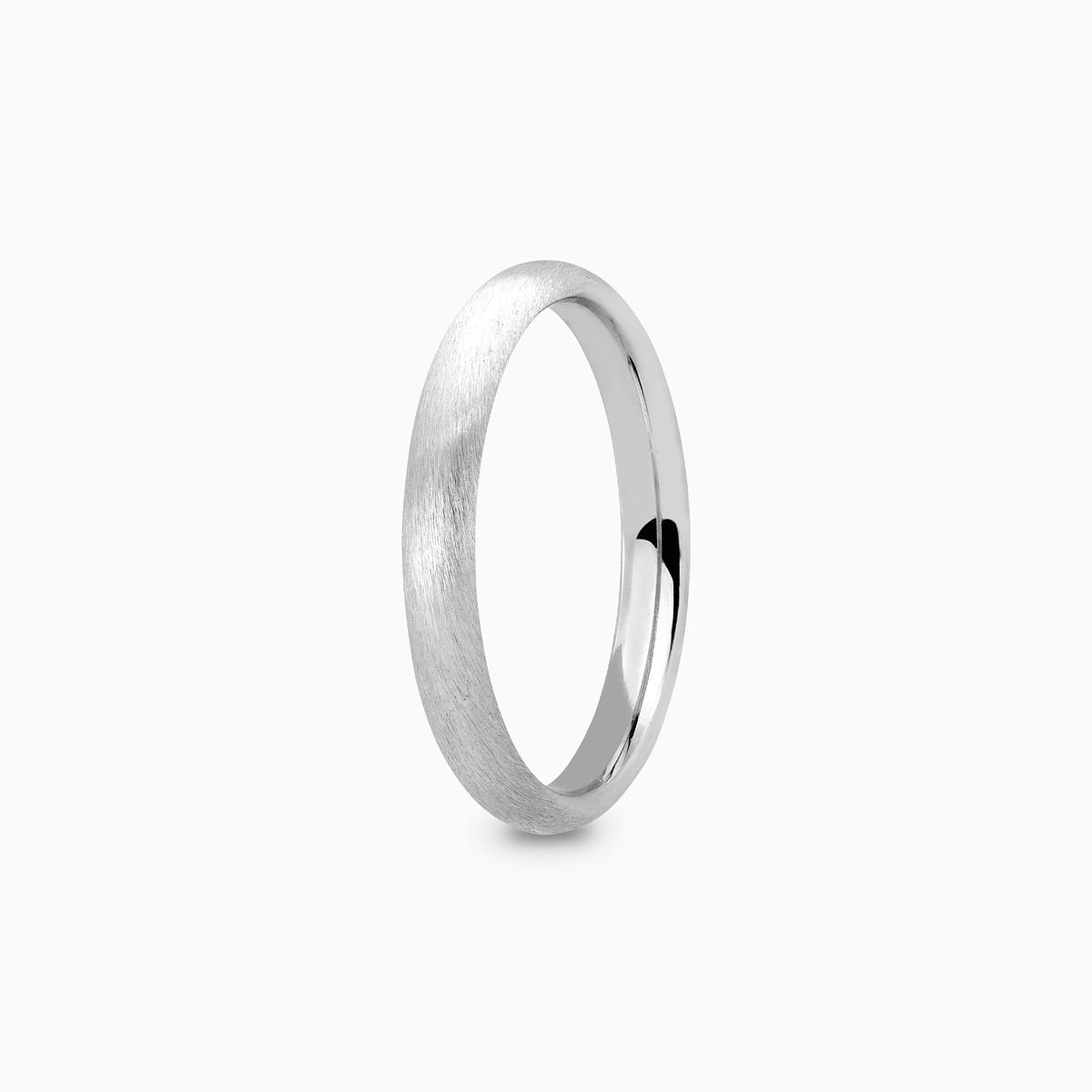 Alliance Jonc Confort 3 mm Émerisé