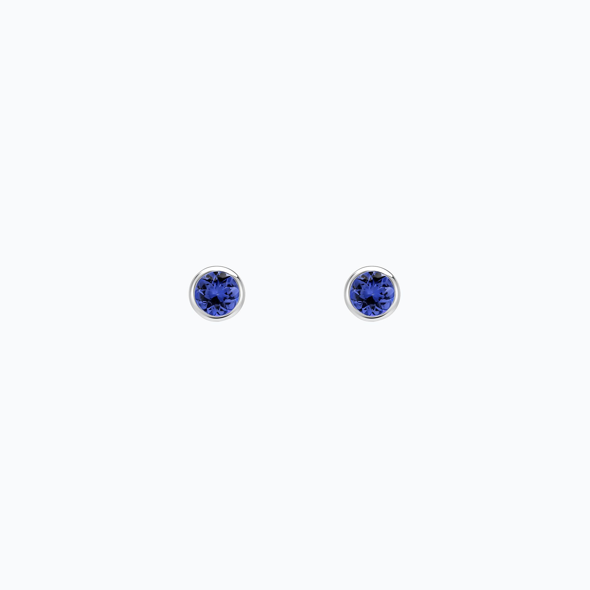 Boucles Harmony Tanzanite 3.5 mm