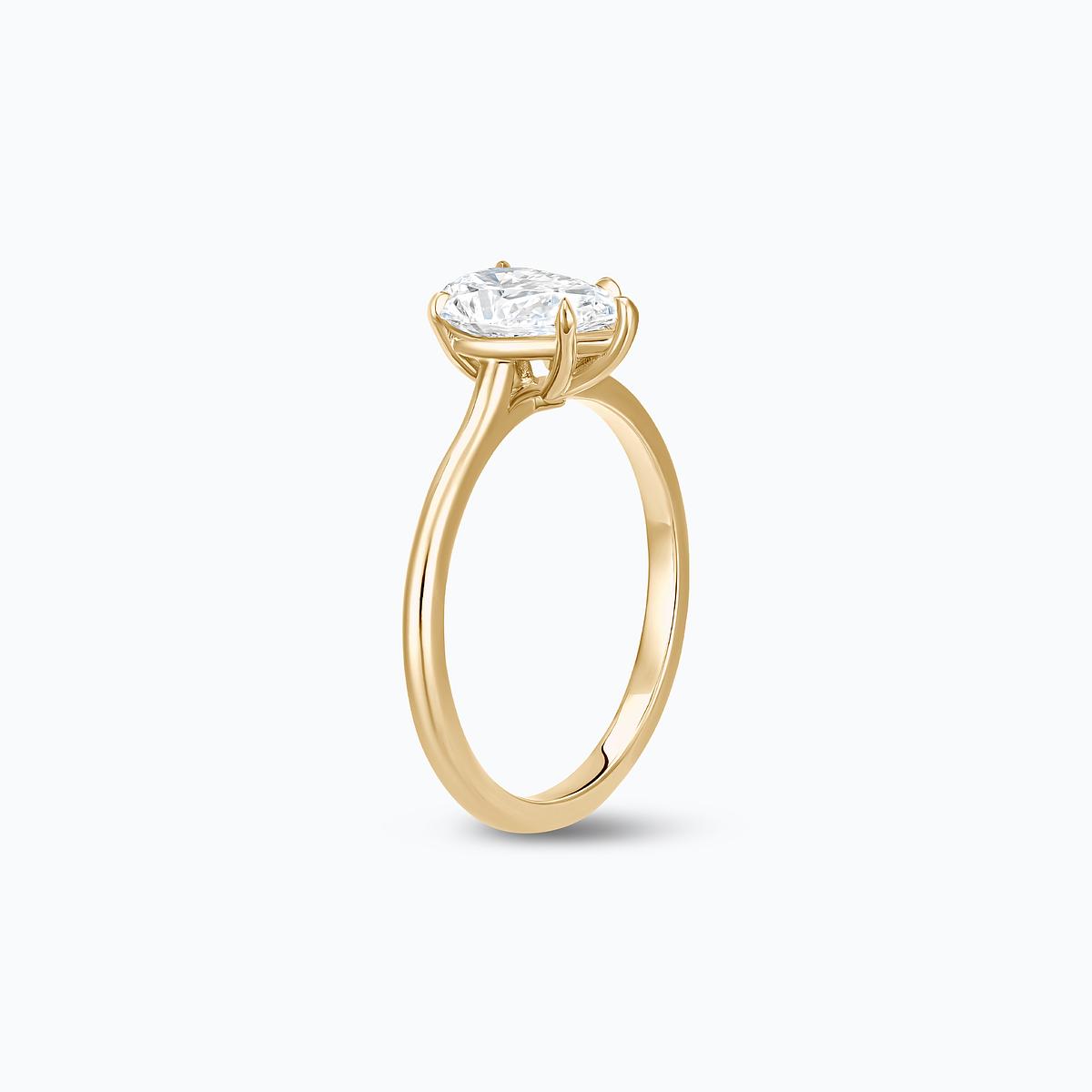 Solitaire Calypso Diamant de Synthèse