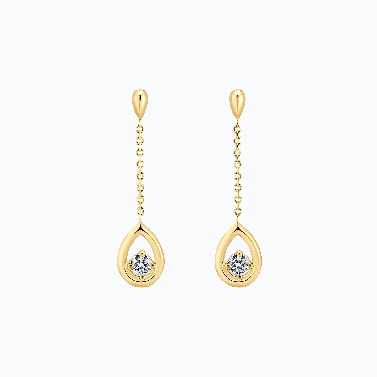 Pendants Jasmin Diamant de Synthèse