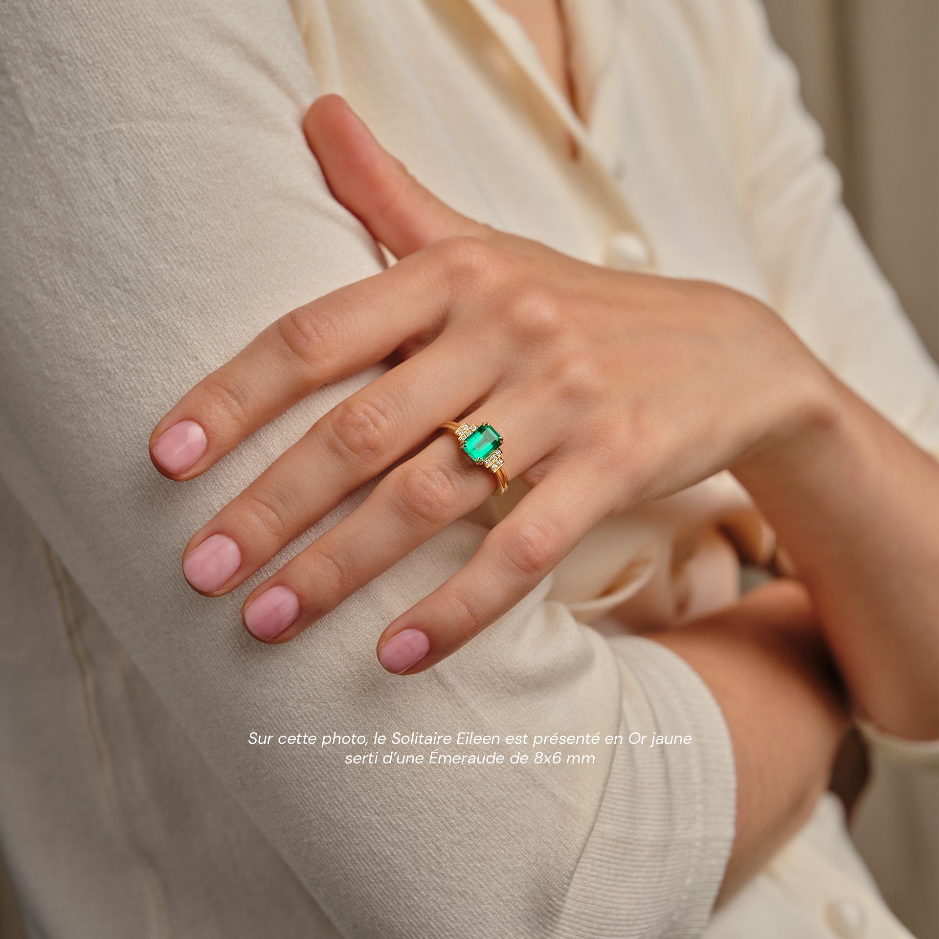 Solitaire Eileen Emeraude