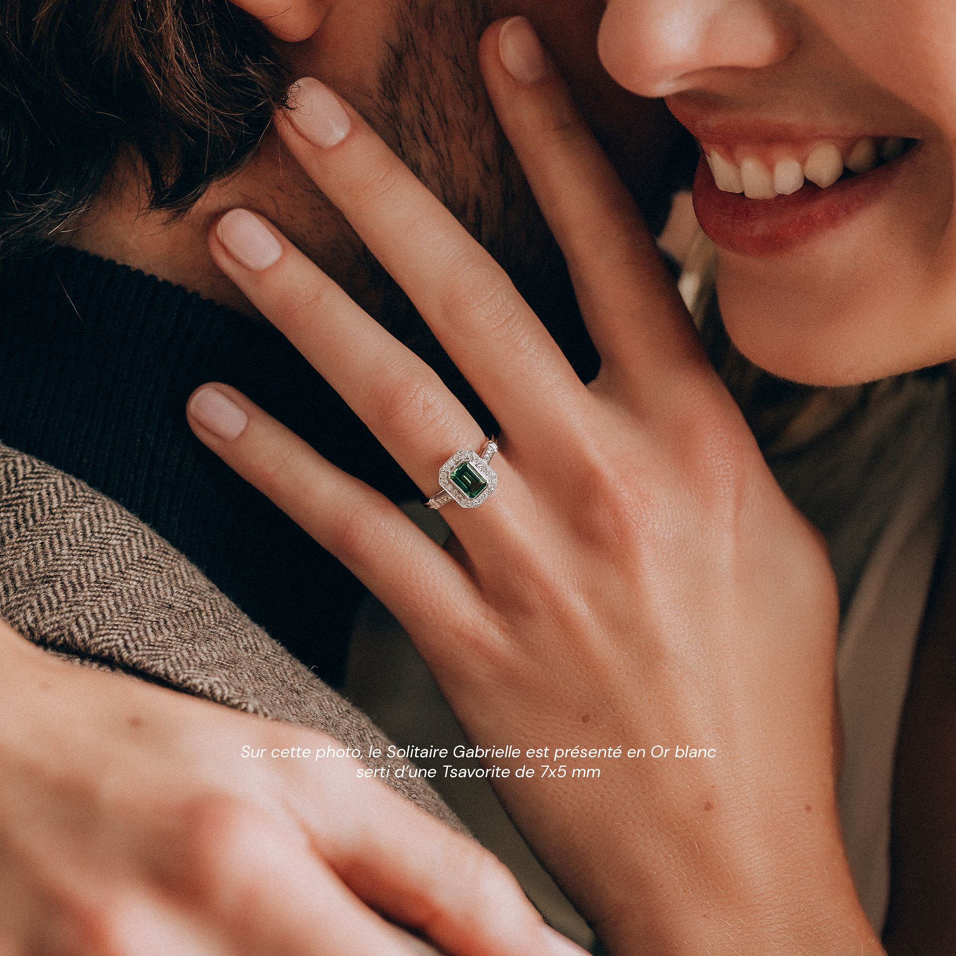 Solitaire Gabrielle Tsavorite