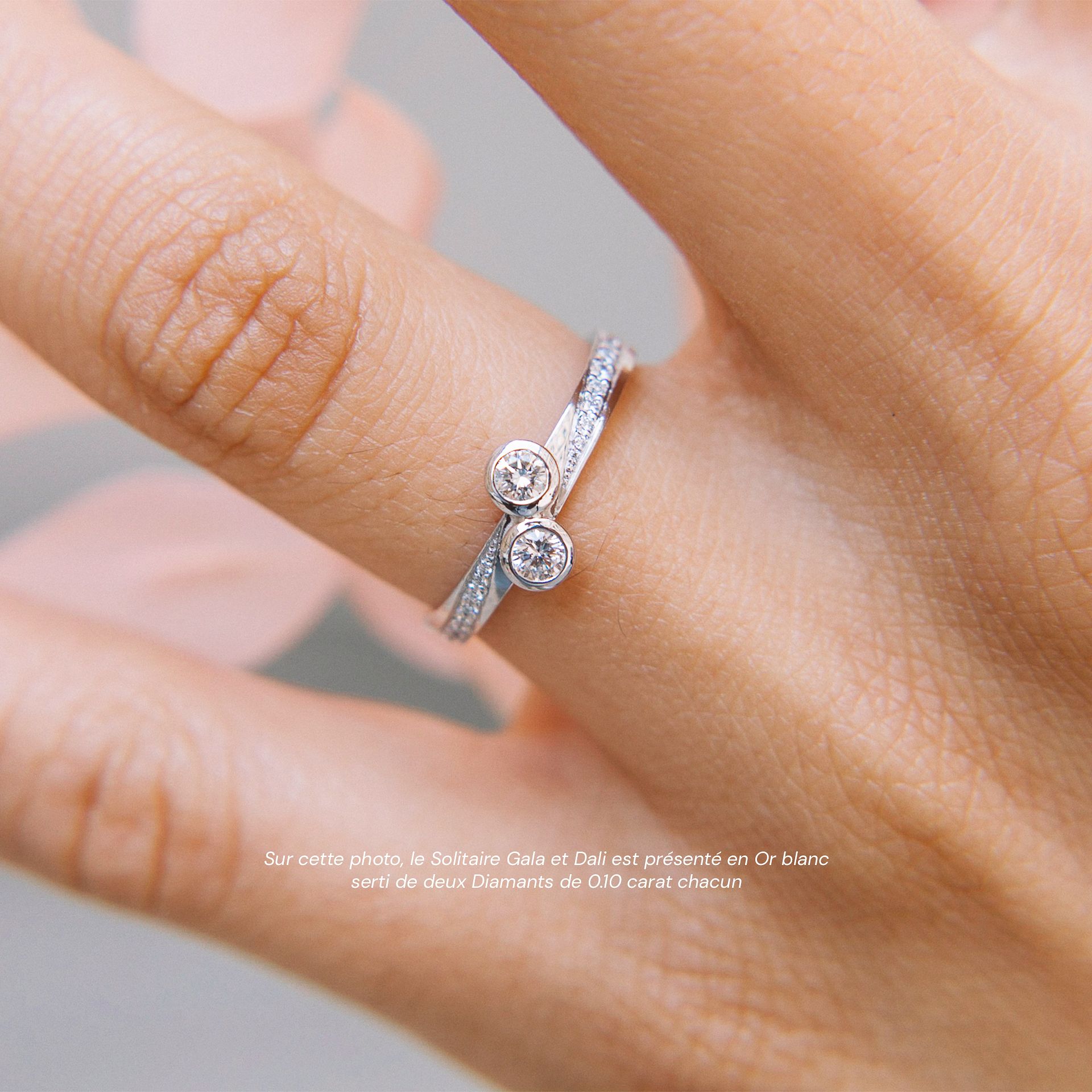 Solitaire Gala et Dali Diamant