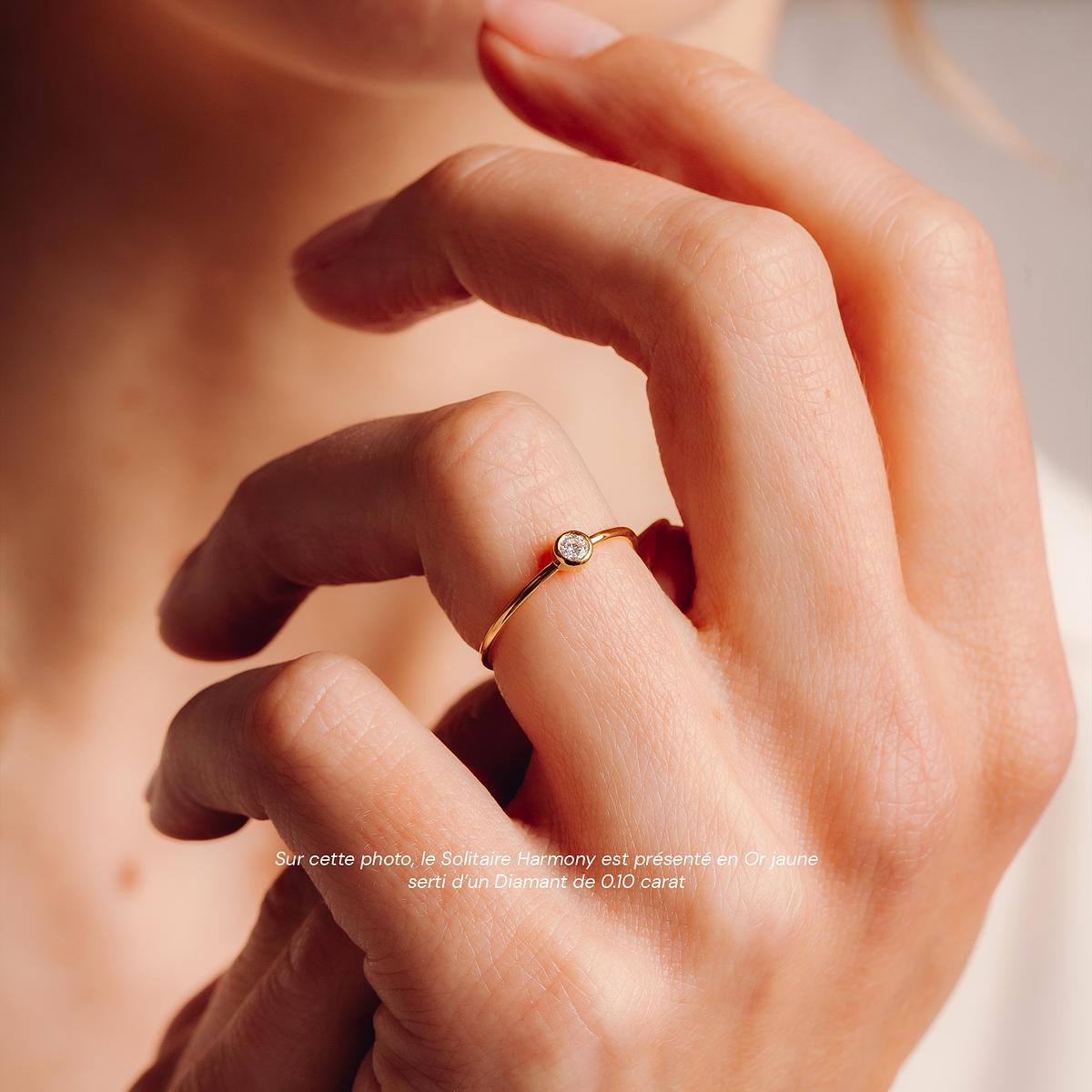 Solitaire Harmony 0.15 carat