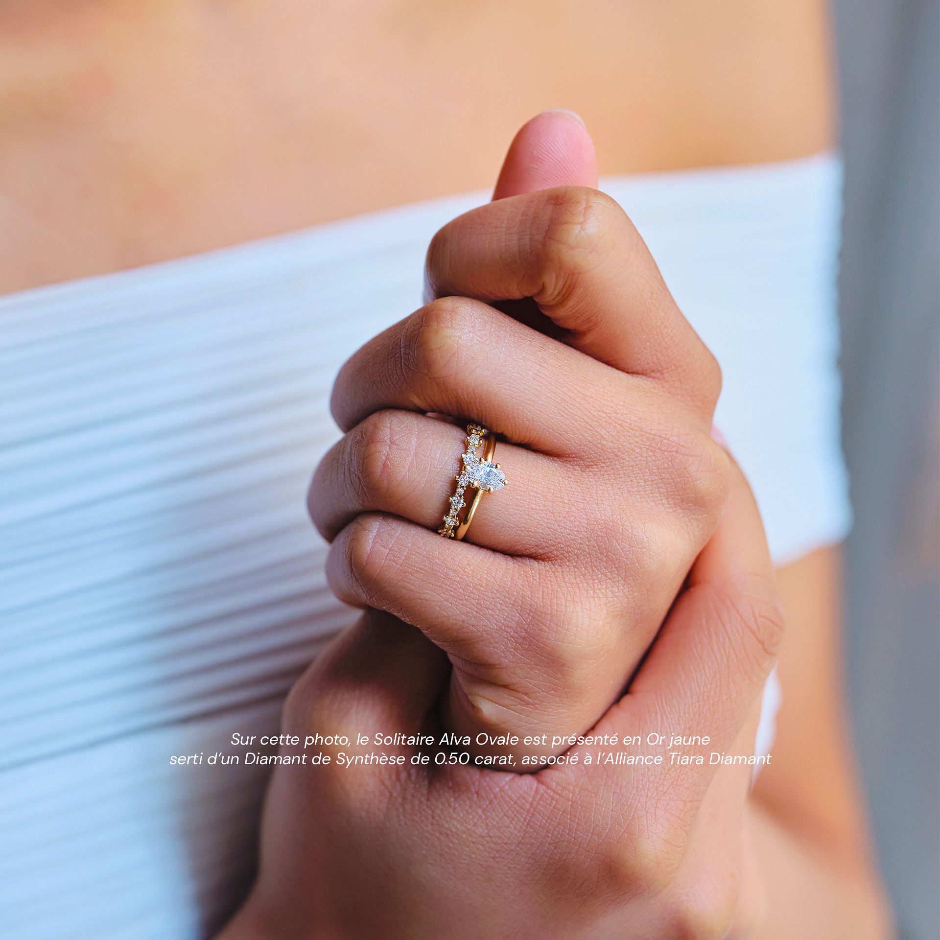 Solitaire Alva Ovale