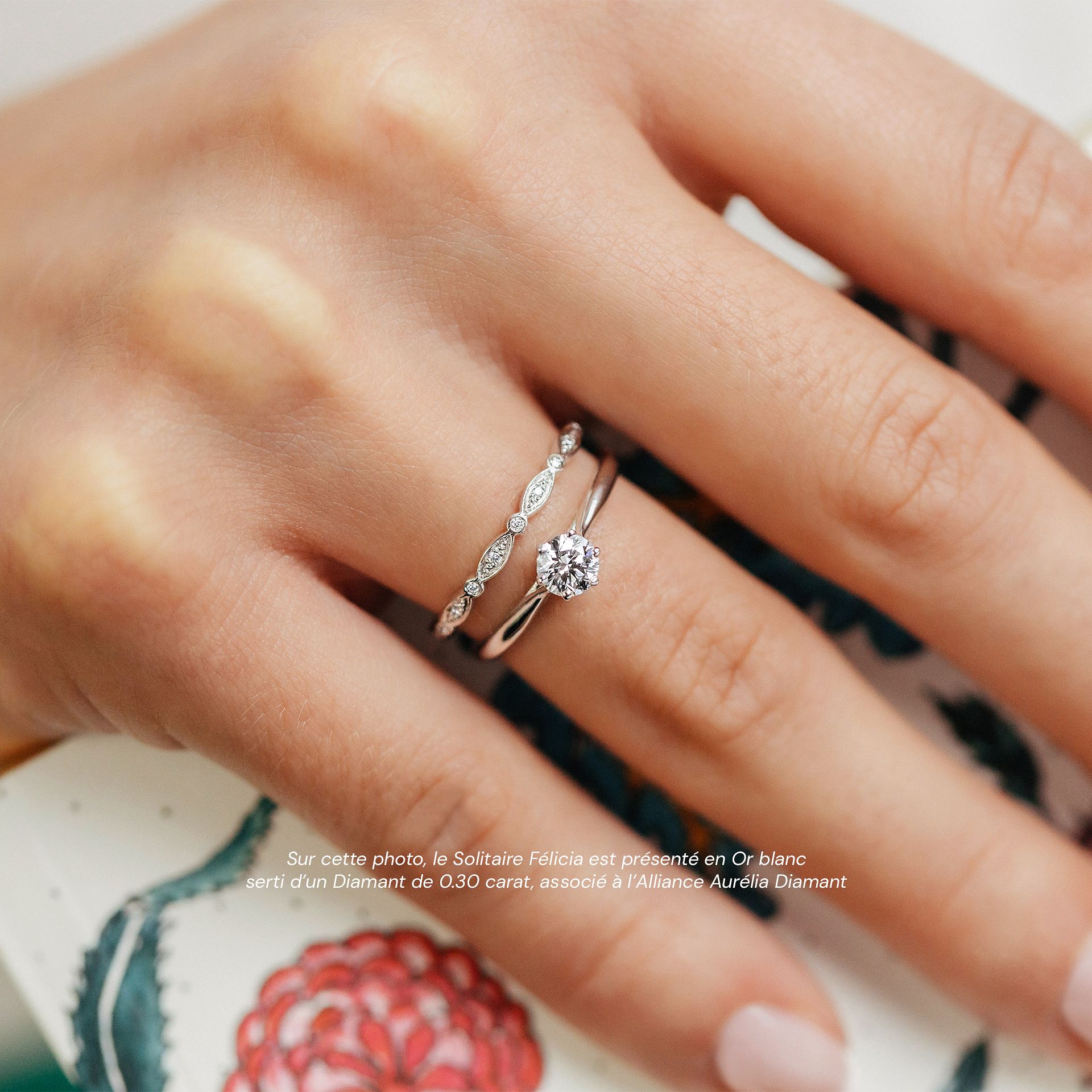 Solitaire Félicia Diamant