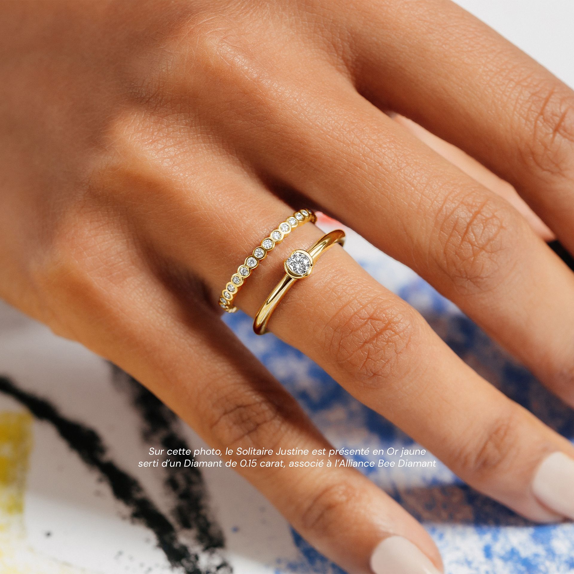 Solitaire Justine Diamant