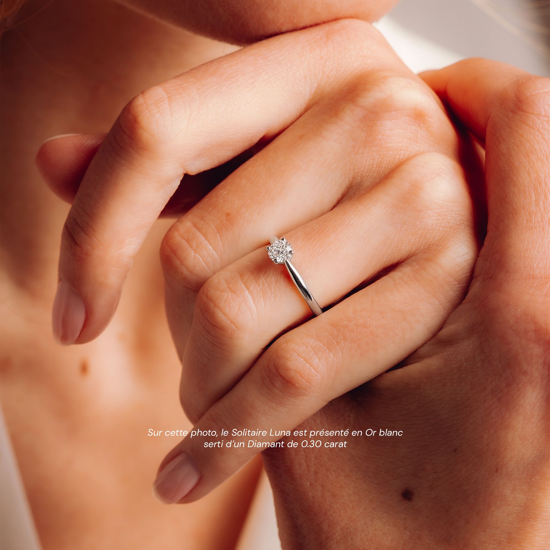 Solitaire Luna Diamant