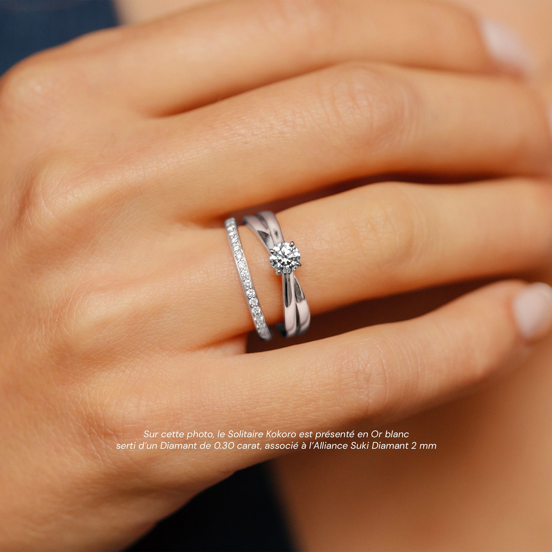 Solitaire Kokoro Diamant