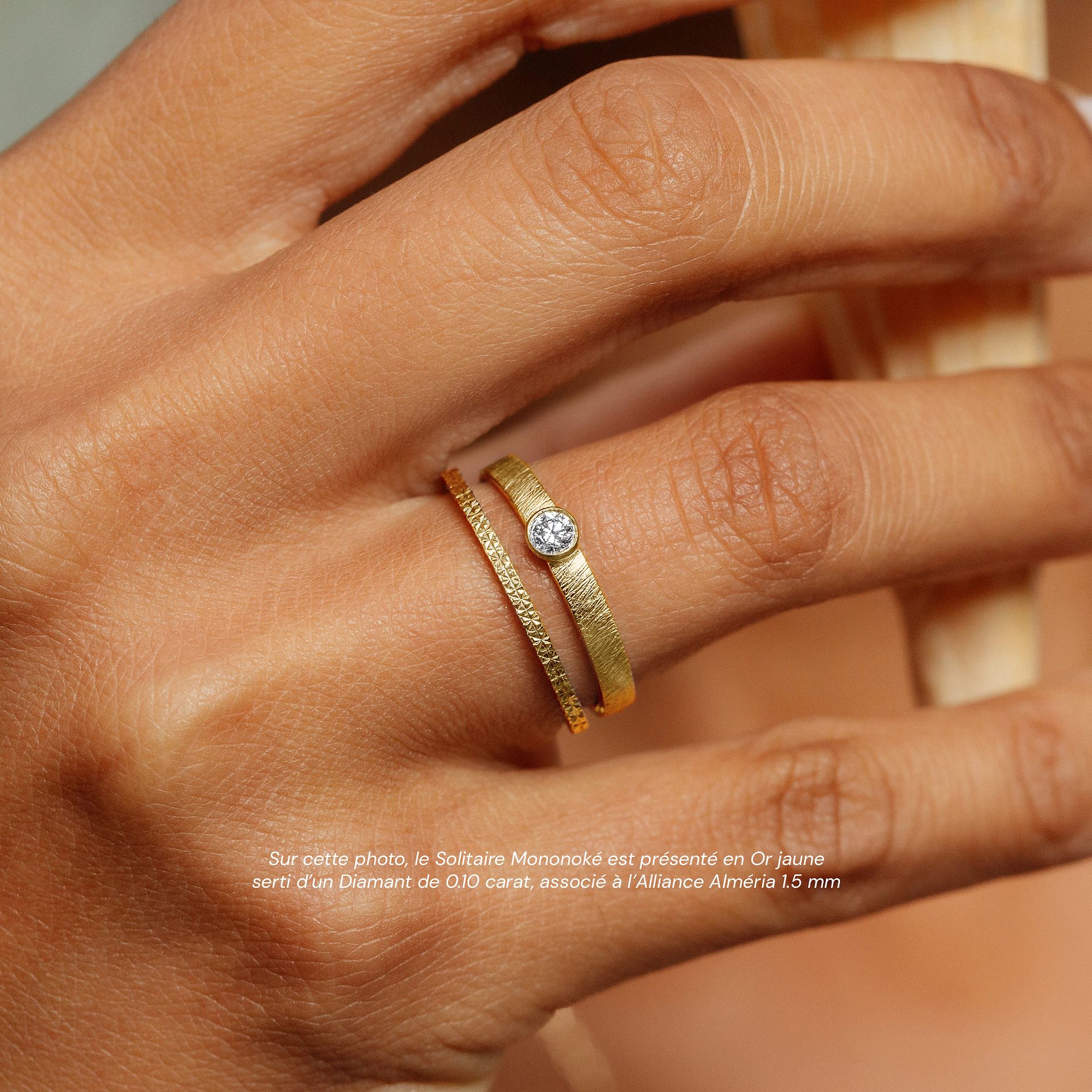 Solitaire Mononoké Diamant