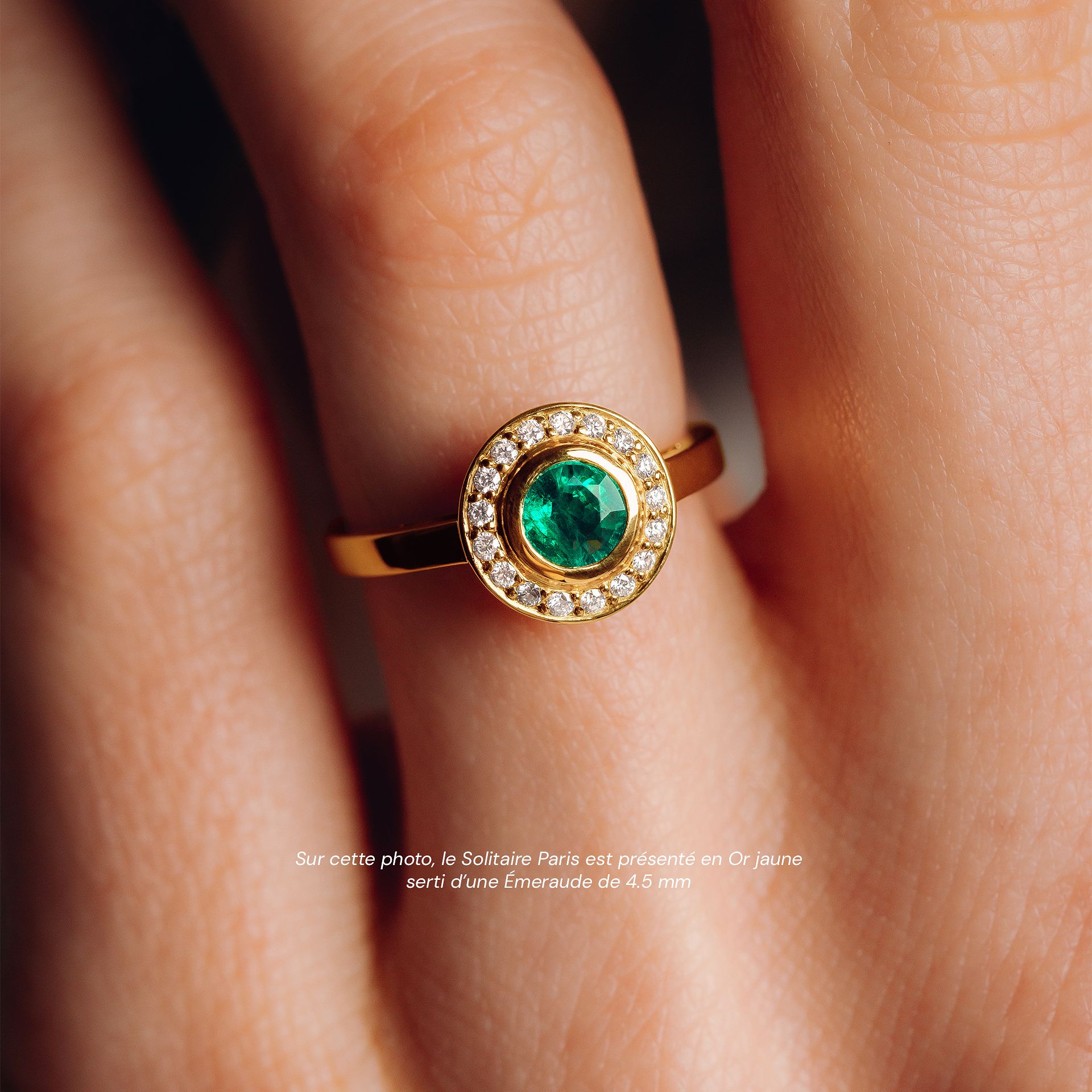 Solitaire Paris Émeraude