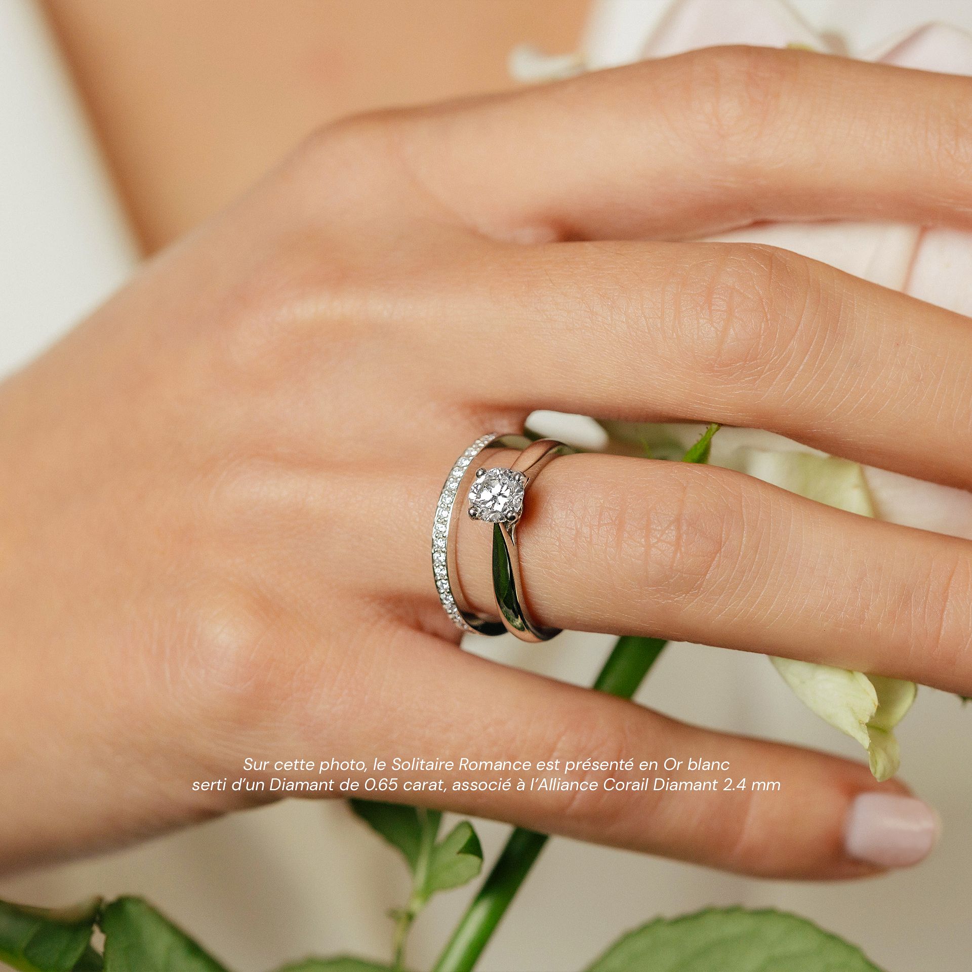 Solitaire Romance Diamant