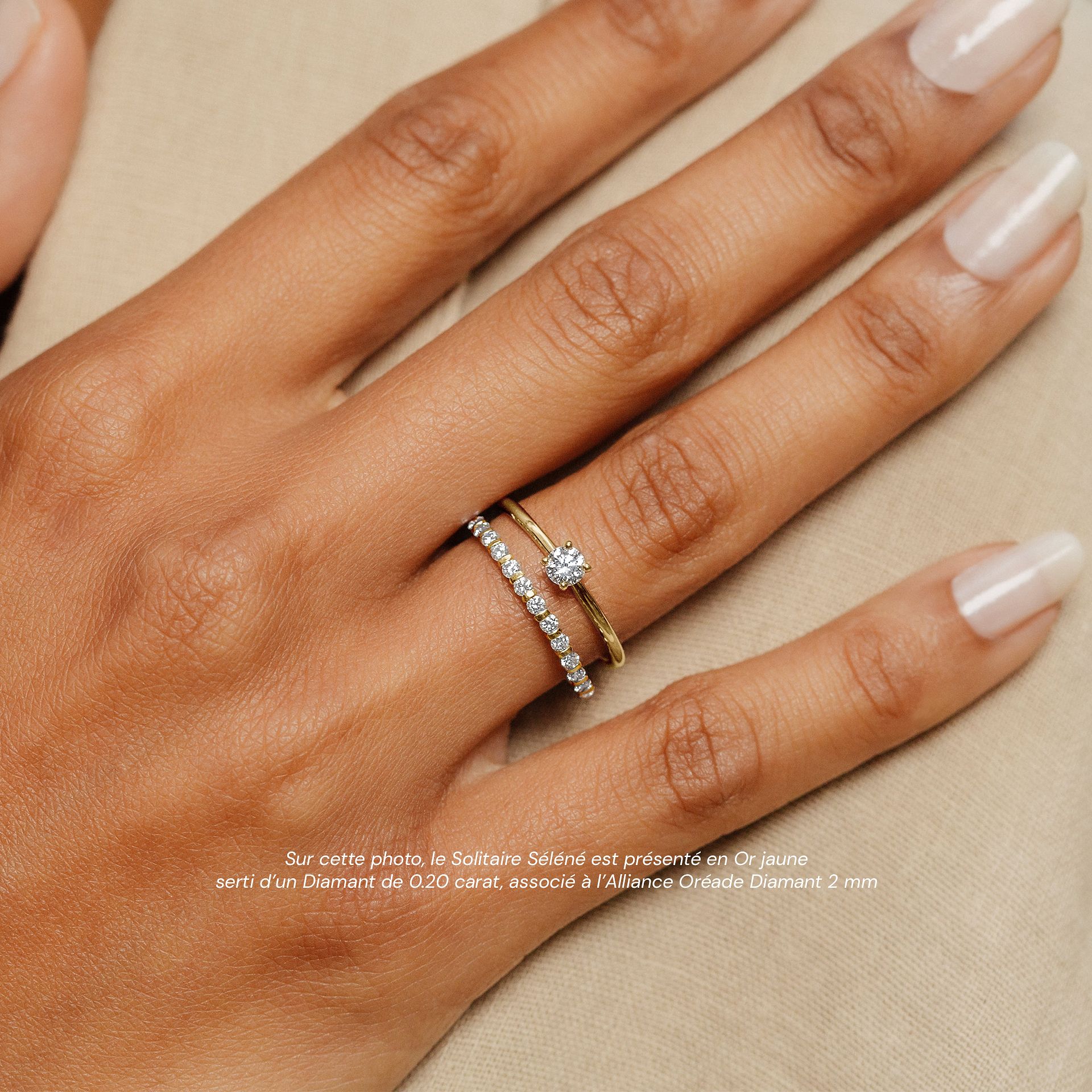 Solitaire Séléné Diamant