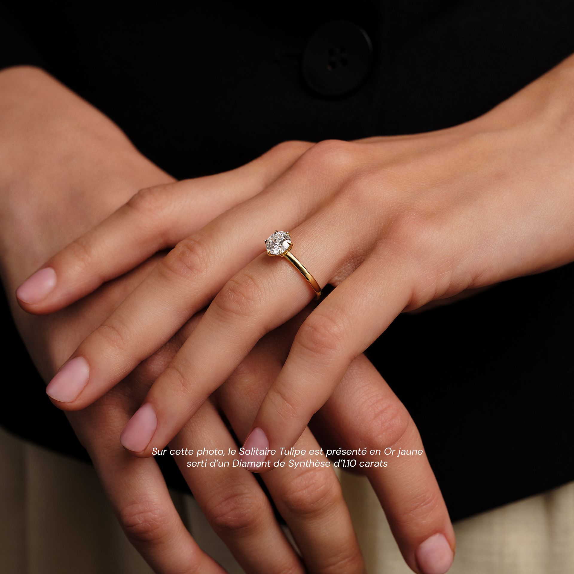 Solitaire Tulipe Diamant
