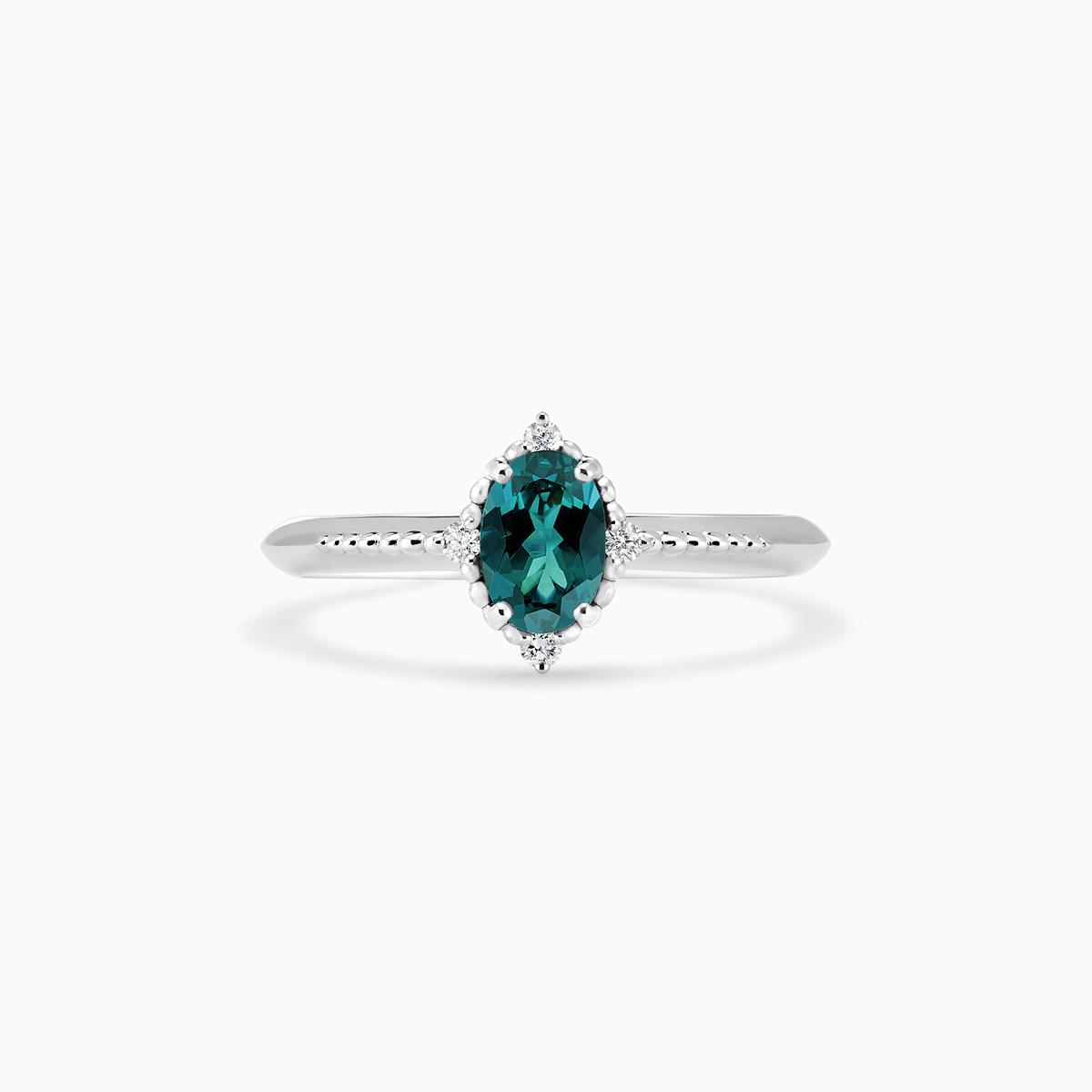 Solitaire Colette Saphir Teal