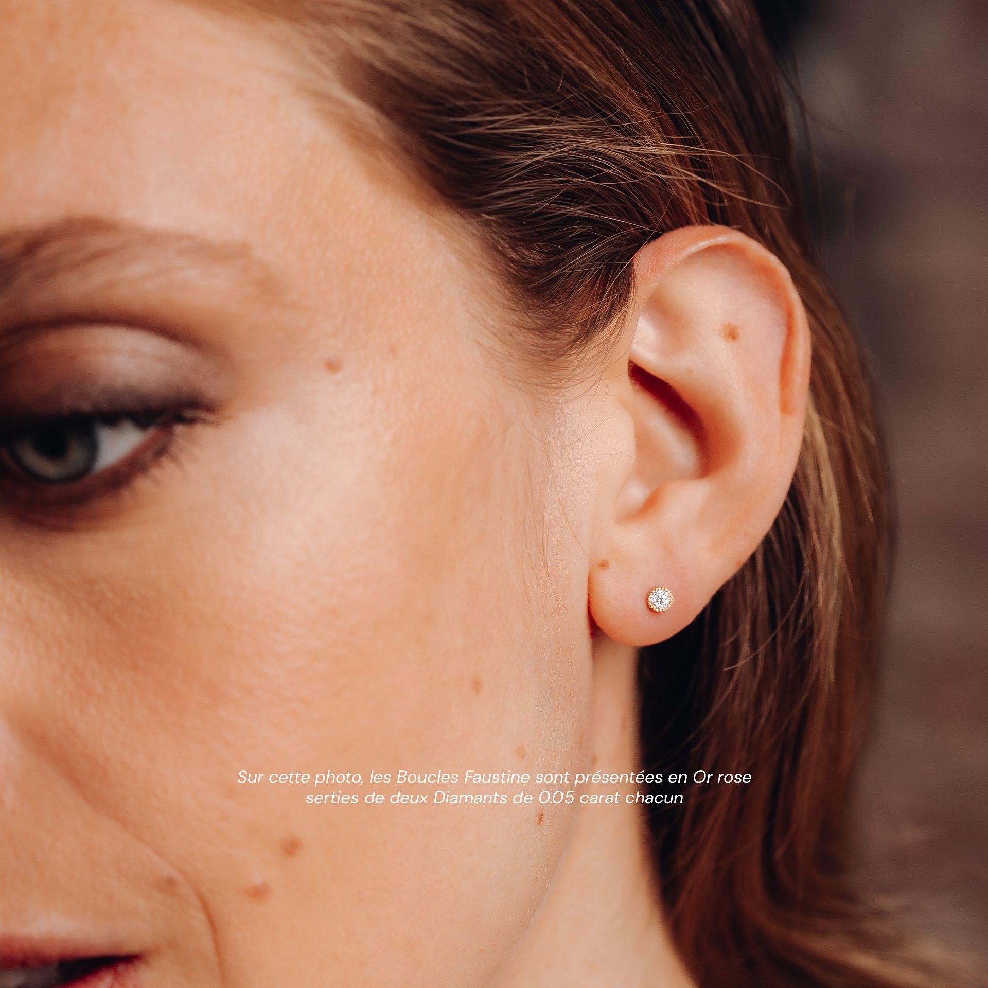 Boucles Faustine Diamant