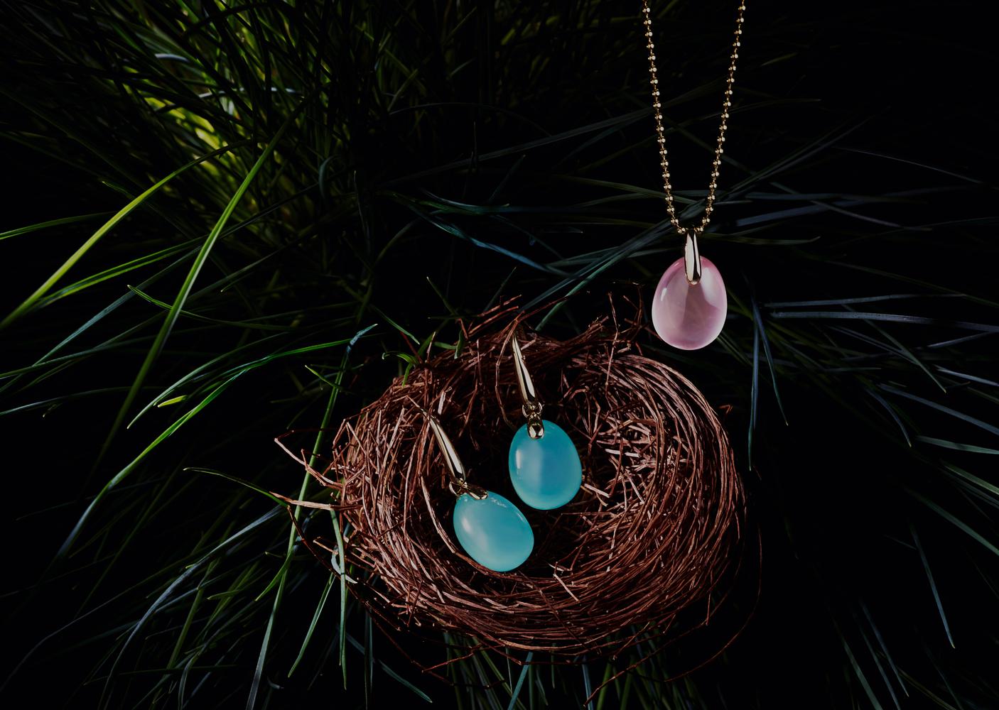 Joaillerie Oiseaux de Paradis collection pierres dures