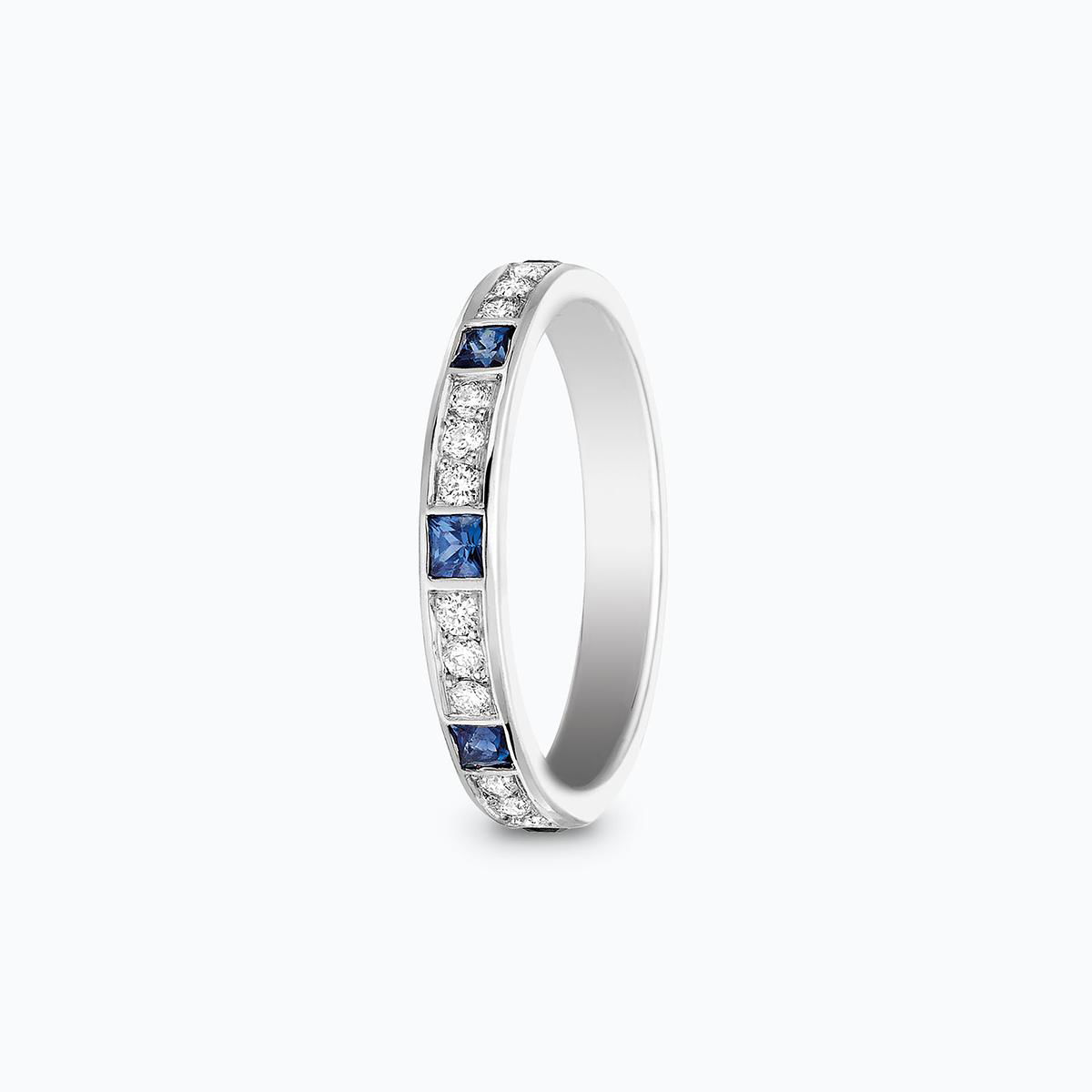 Alliance Ruban Saphir Princesse