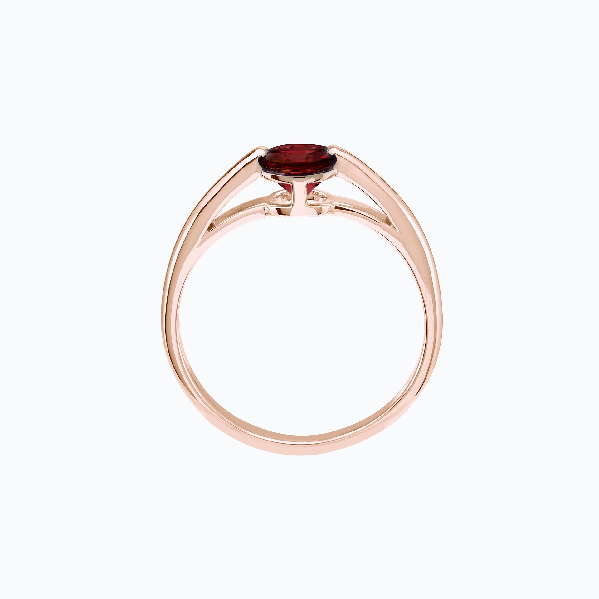 Bague Nymphéa Grenat