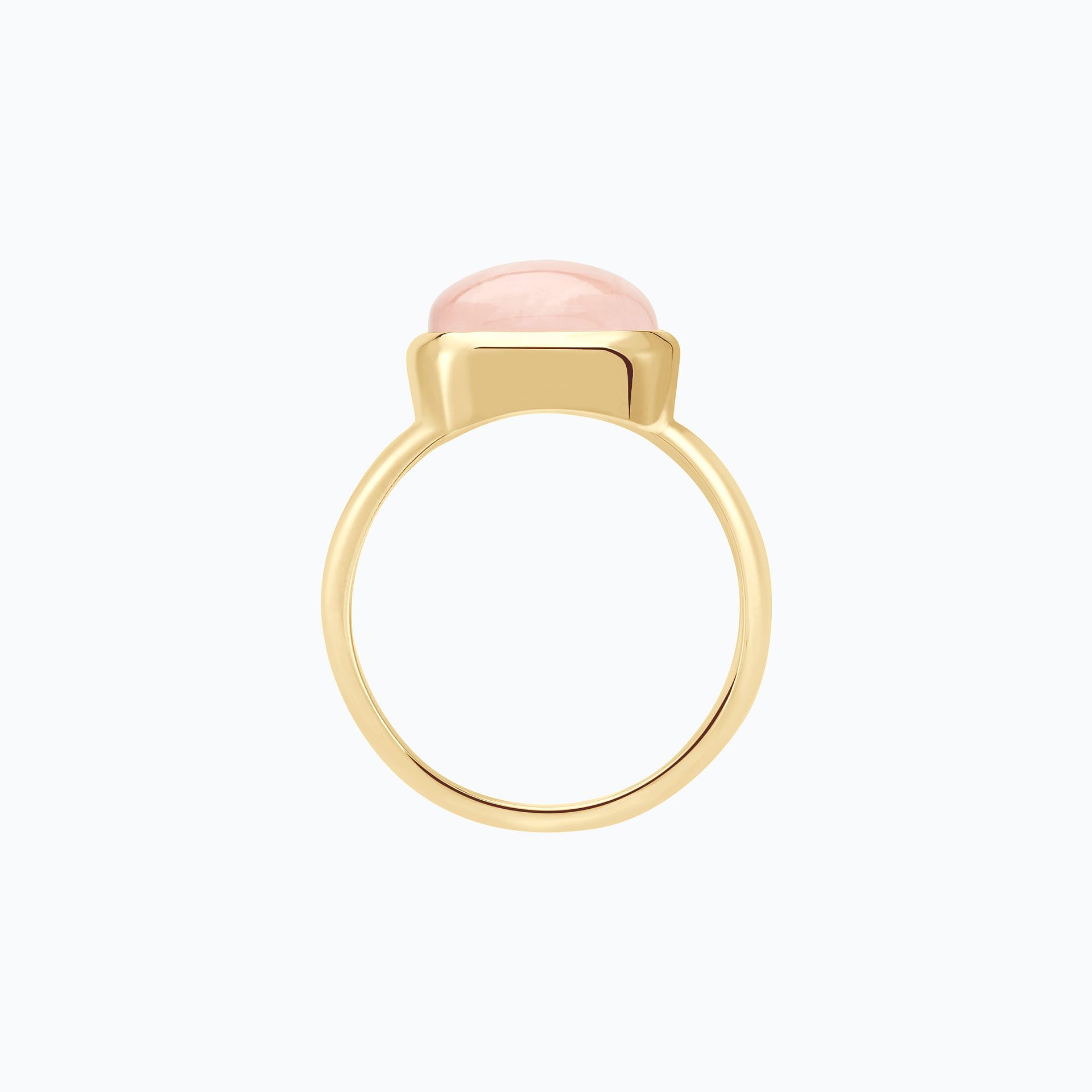 Bague Paradis Coussin Quartz Rose