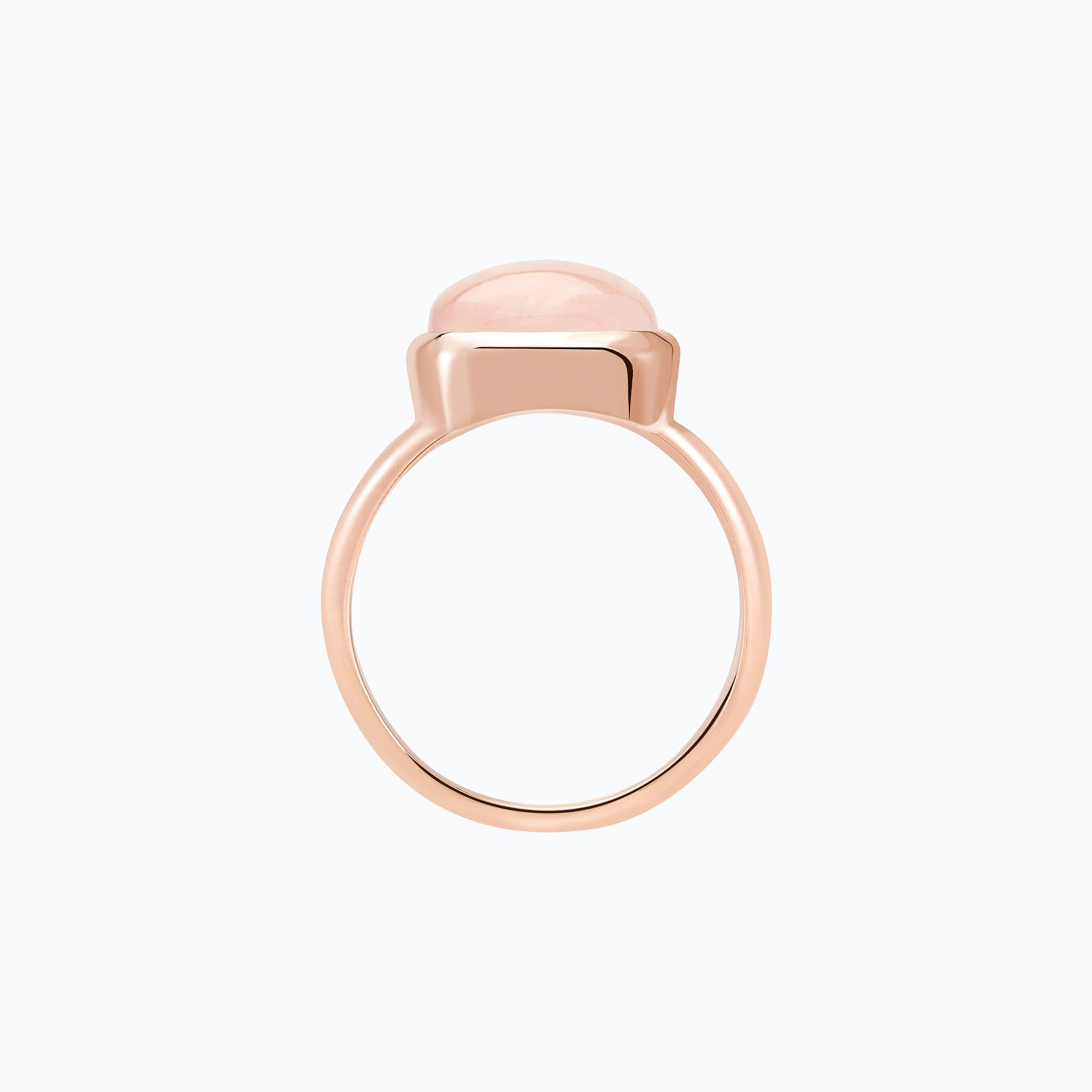 Bague Paradis Coussin Quartz Rose