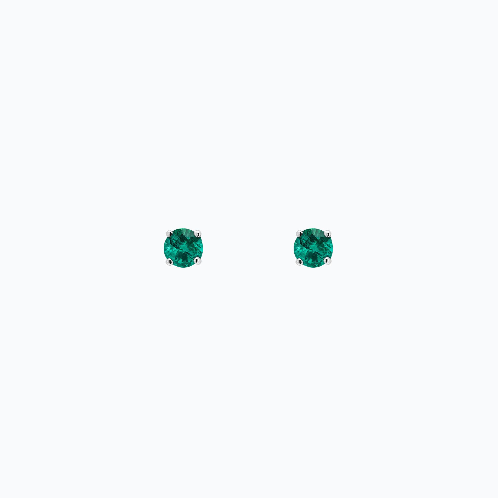 Boucles Alva Émeraude 3.5 mm