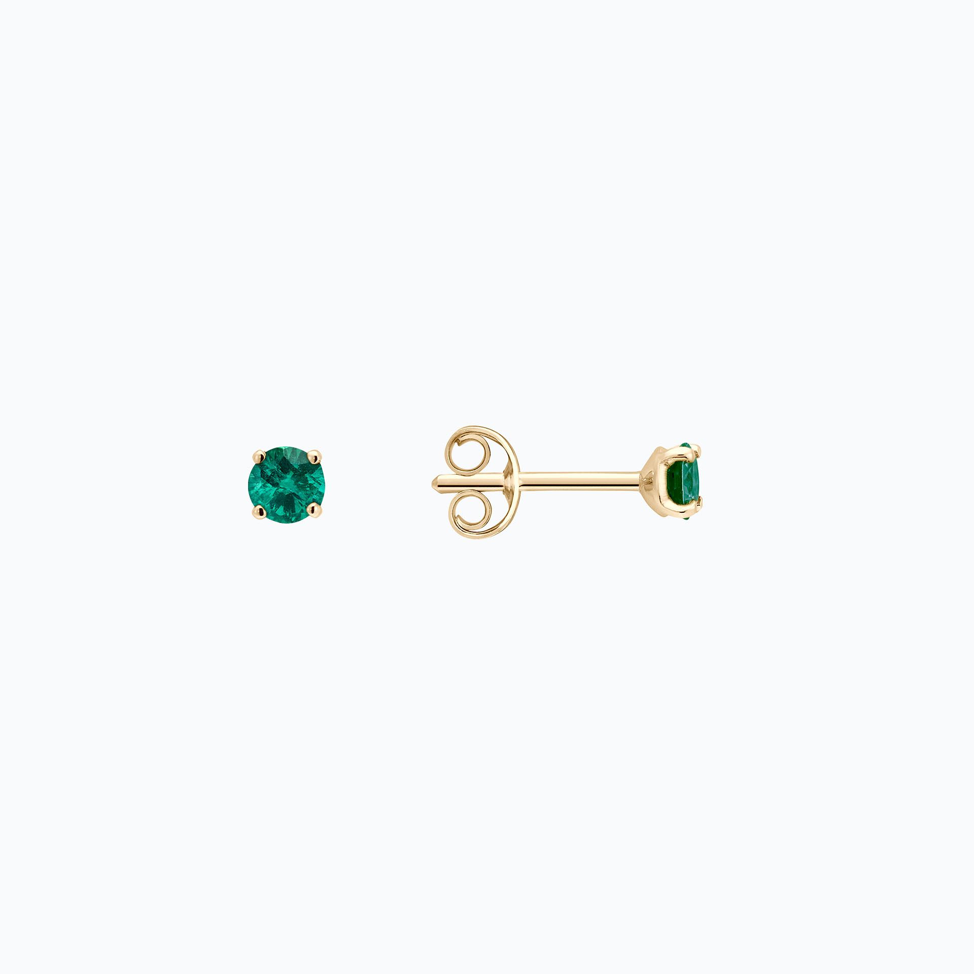 Boucles Alva Émeraude 3.5 mm
