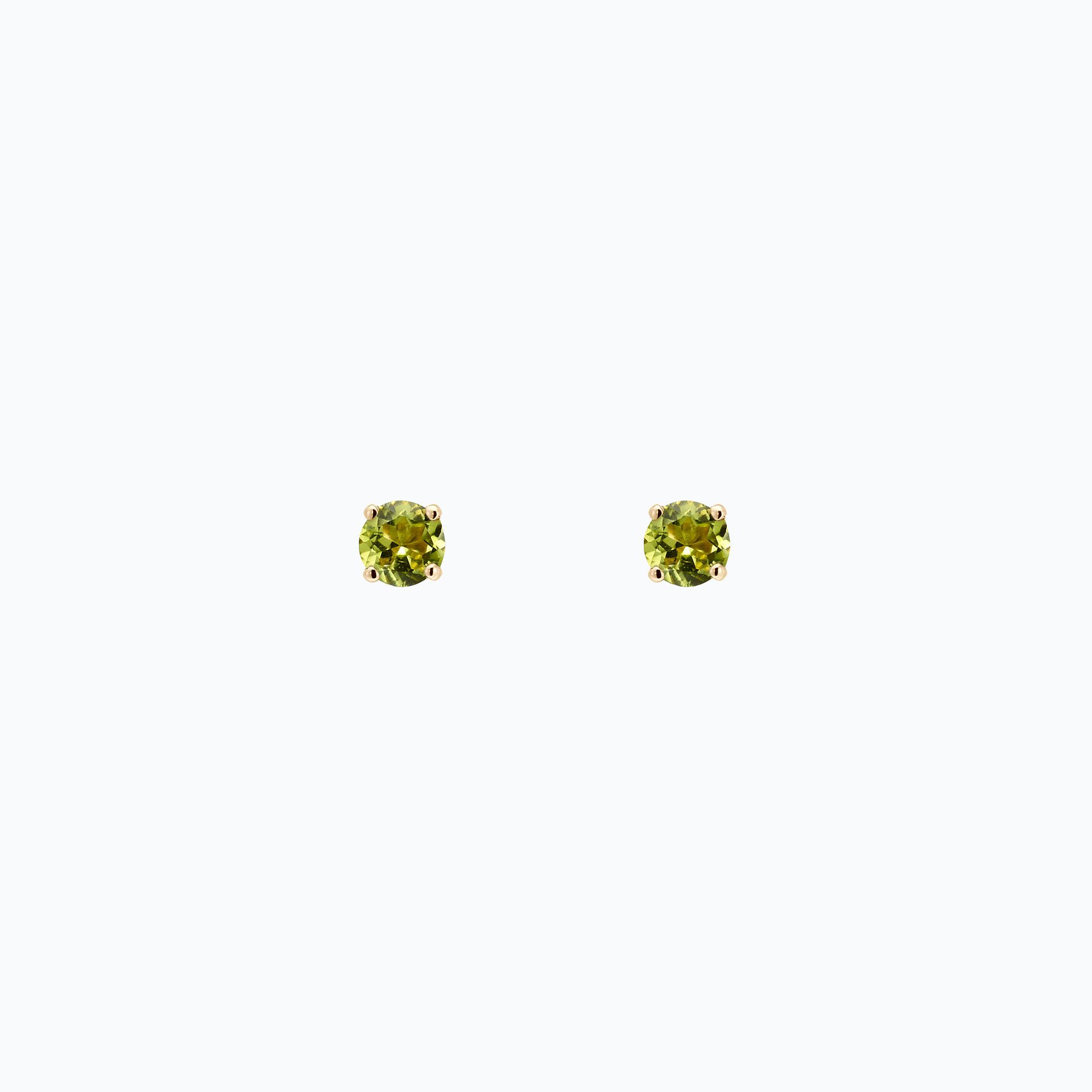 Boucles Alva Peridot 3.5 mm