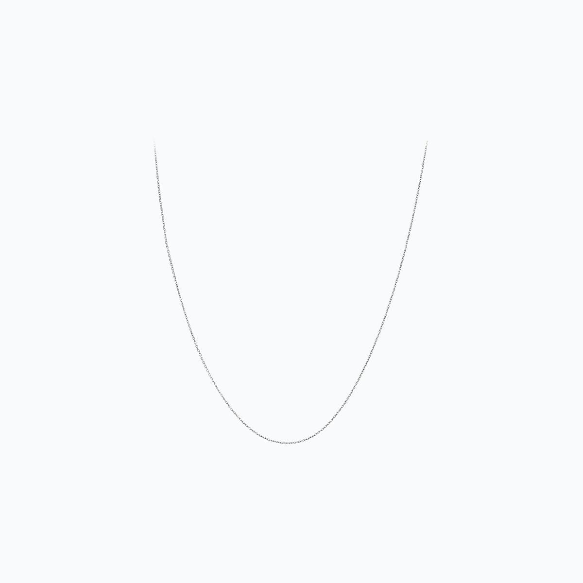 Chaine Forçat Diamantée 1.00 mm 42 cm
