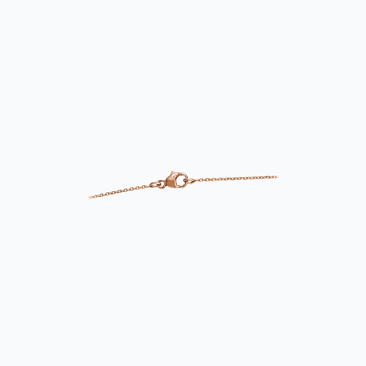 Chaine Forçat Diamantée 1.00 mm 45 cm