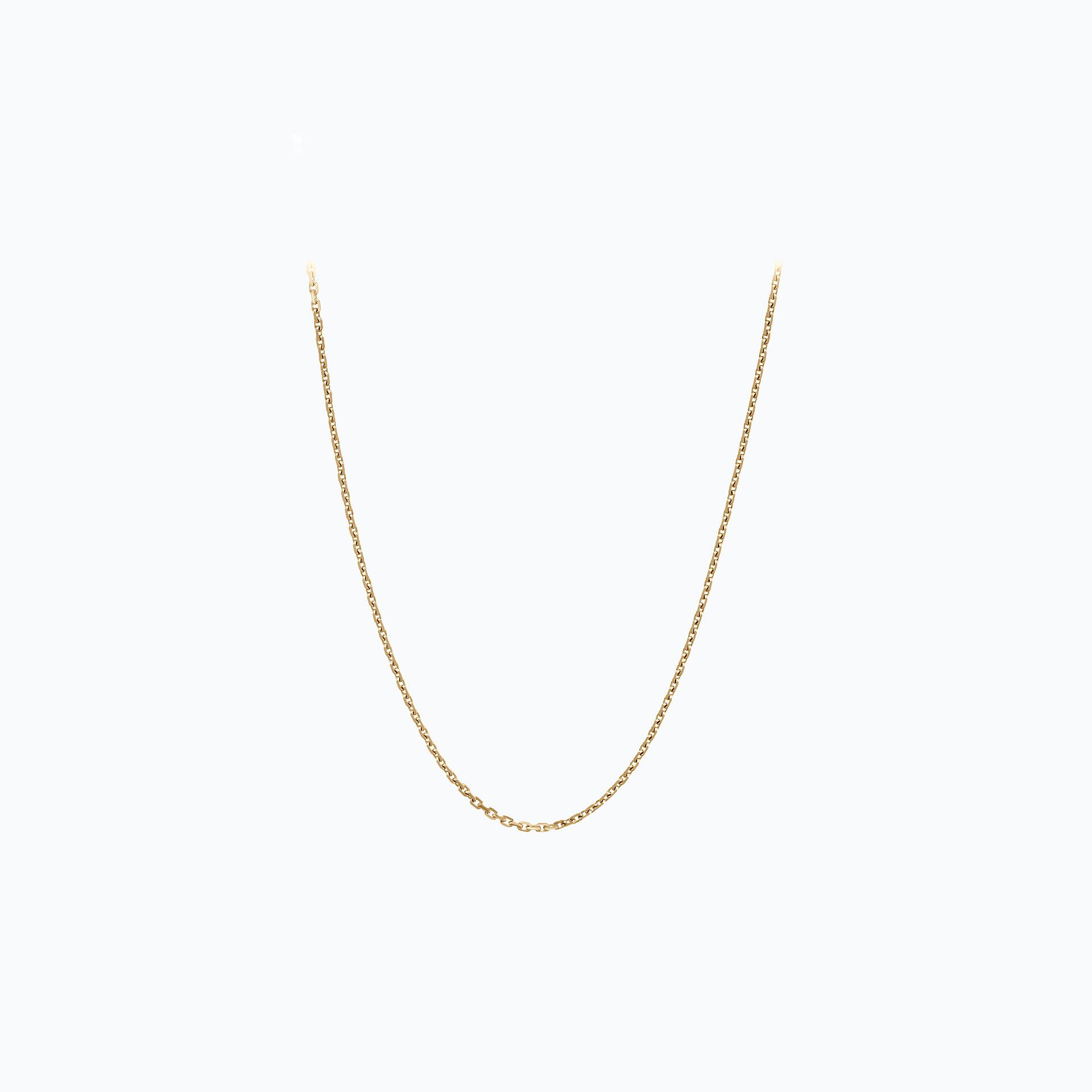 Chaine Forçat Diamantée 2.38 mm 45 cm