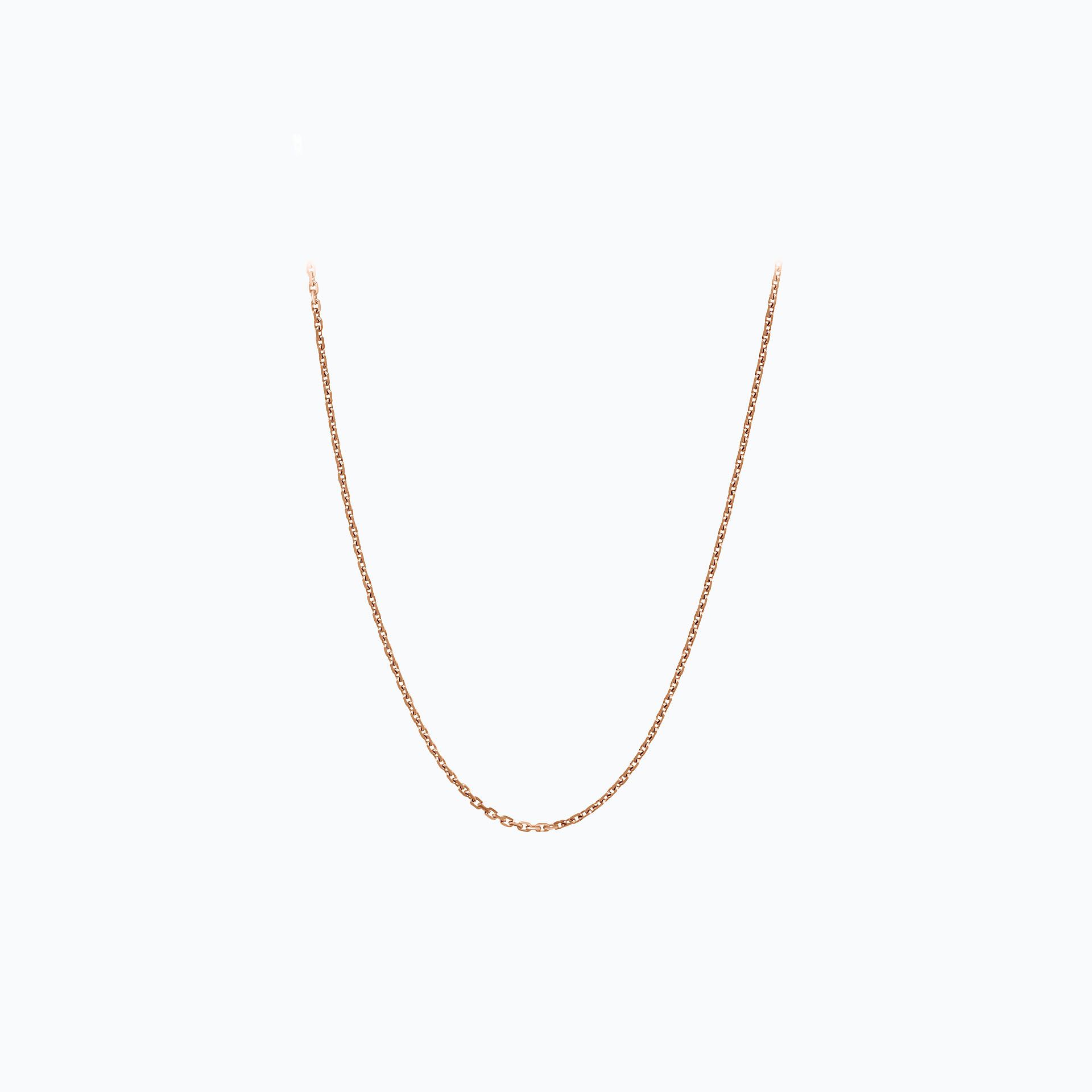 Chaine Forçat Diamantée 2.38 mm 55 cm