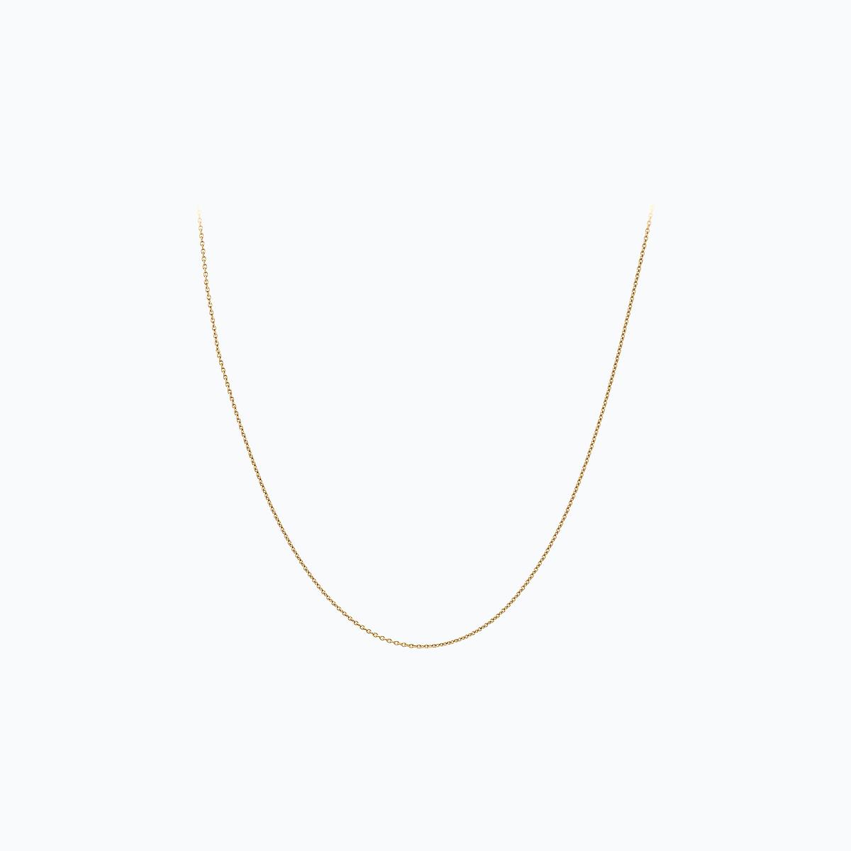 Chaine Forçat Ronde 1.10 mm 45 cm