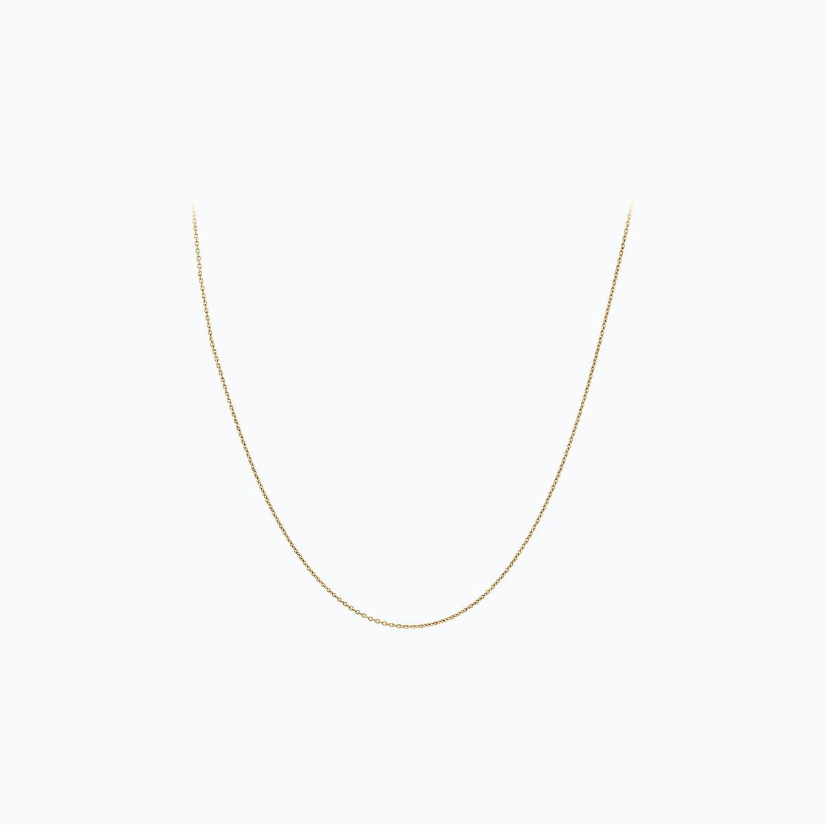 Chaine Forçat Ronde 1.10 mm 42 cm