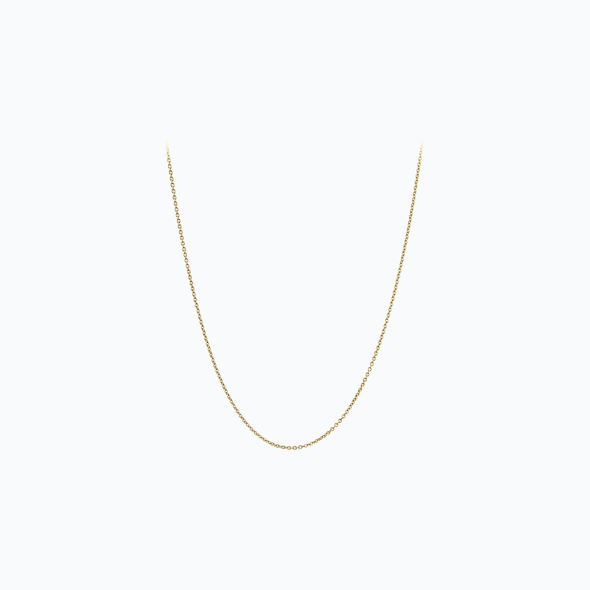 Chaine Forçat Ronde 1.30 mm 45 cm