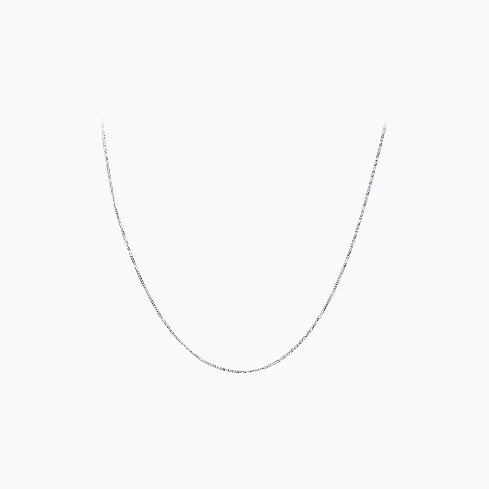 Chaine Gourmette Diamantée 1.20 mm 42 cm